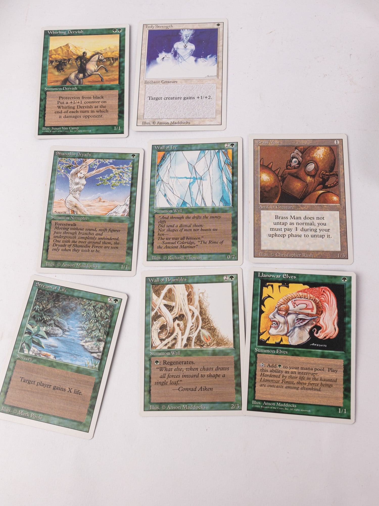 200+ c.1994 Magic the Gathering MTG Trading Cards - 3