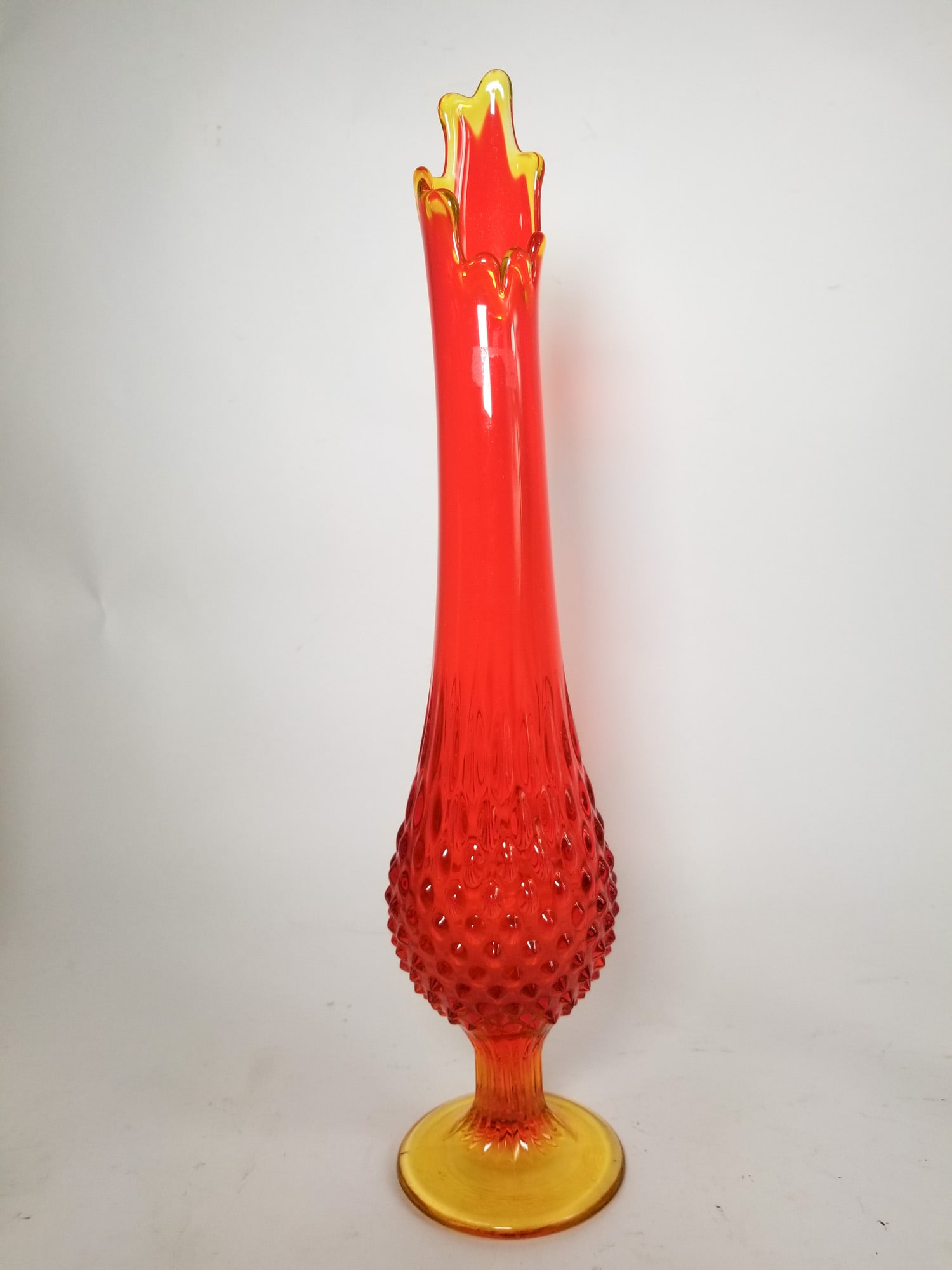 Three Swung Glass Vases - 4