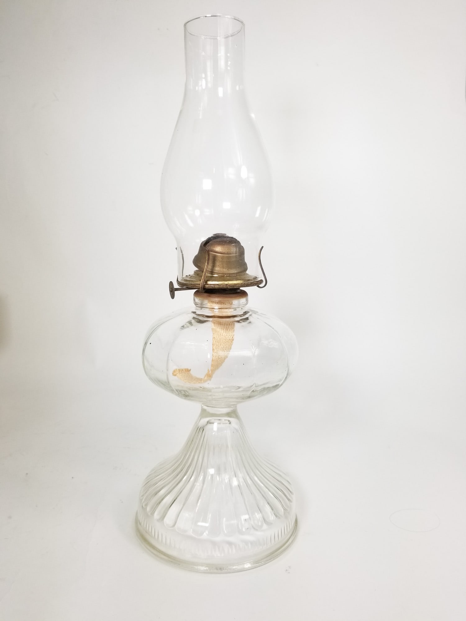Three Vintage Kerosene Oil Lamps - 4
