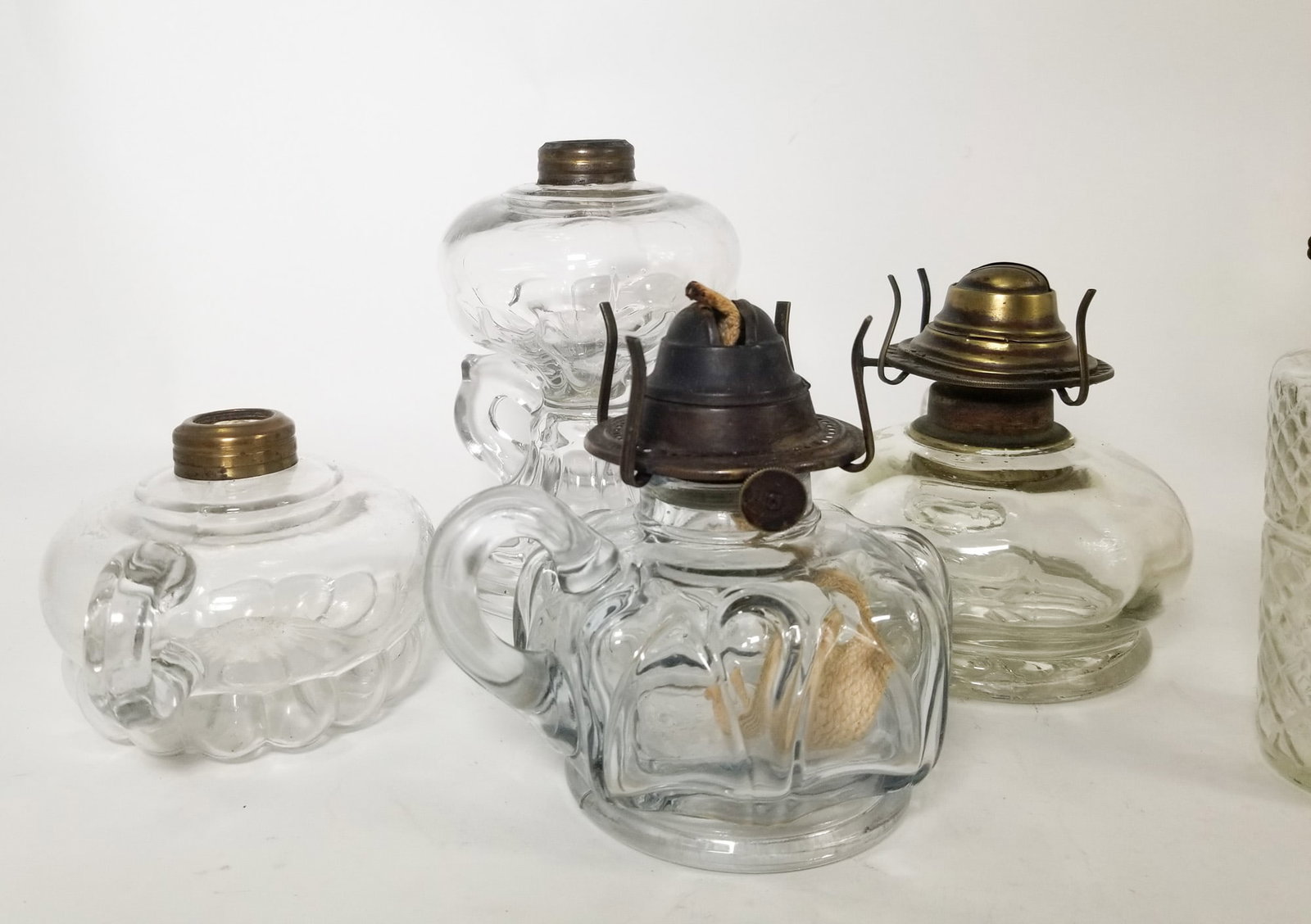 Assortment of Kerosene Oil Lamps - 3