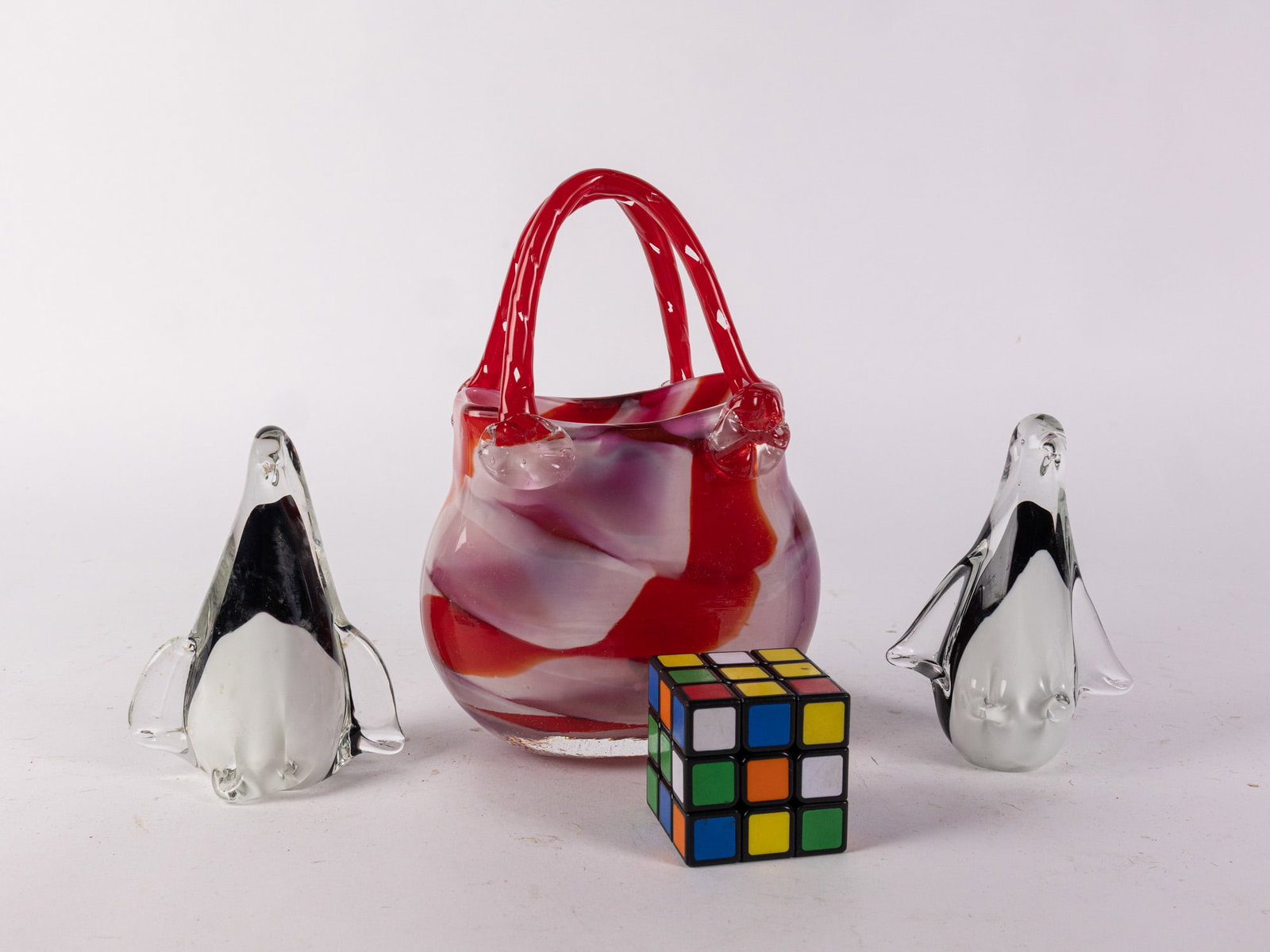 Three Pieces of Art Glass - 2