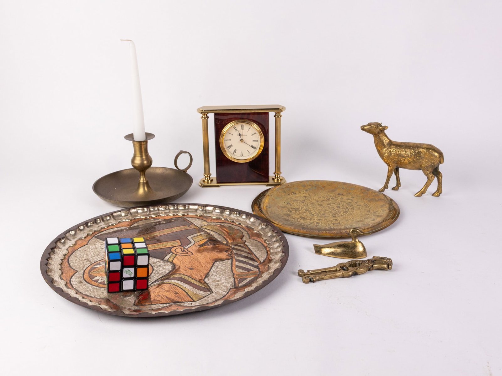 Assortment of Vintage Brass Decorative Articles - 2