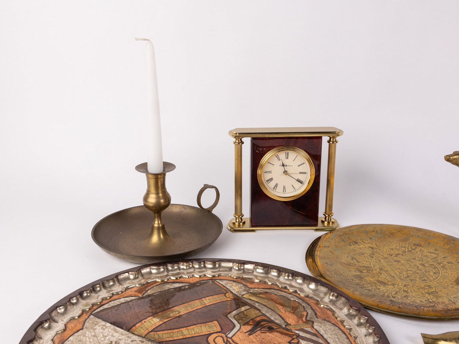 Assortment of Vintage Brass Decorative Articles - 4