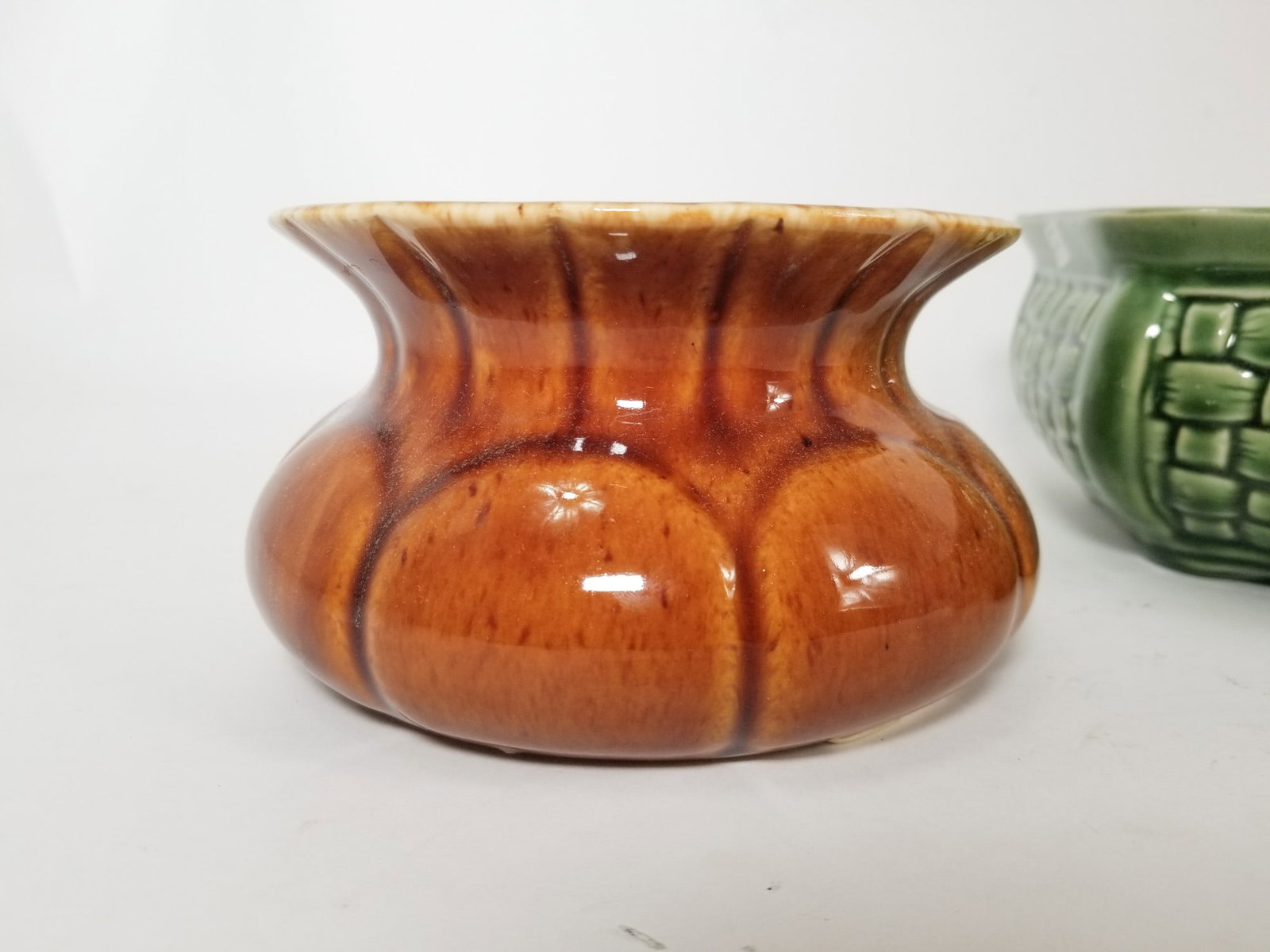 Three Majolica Planters - 3