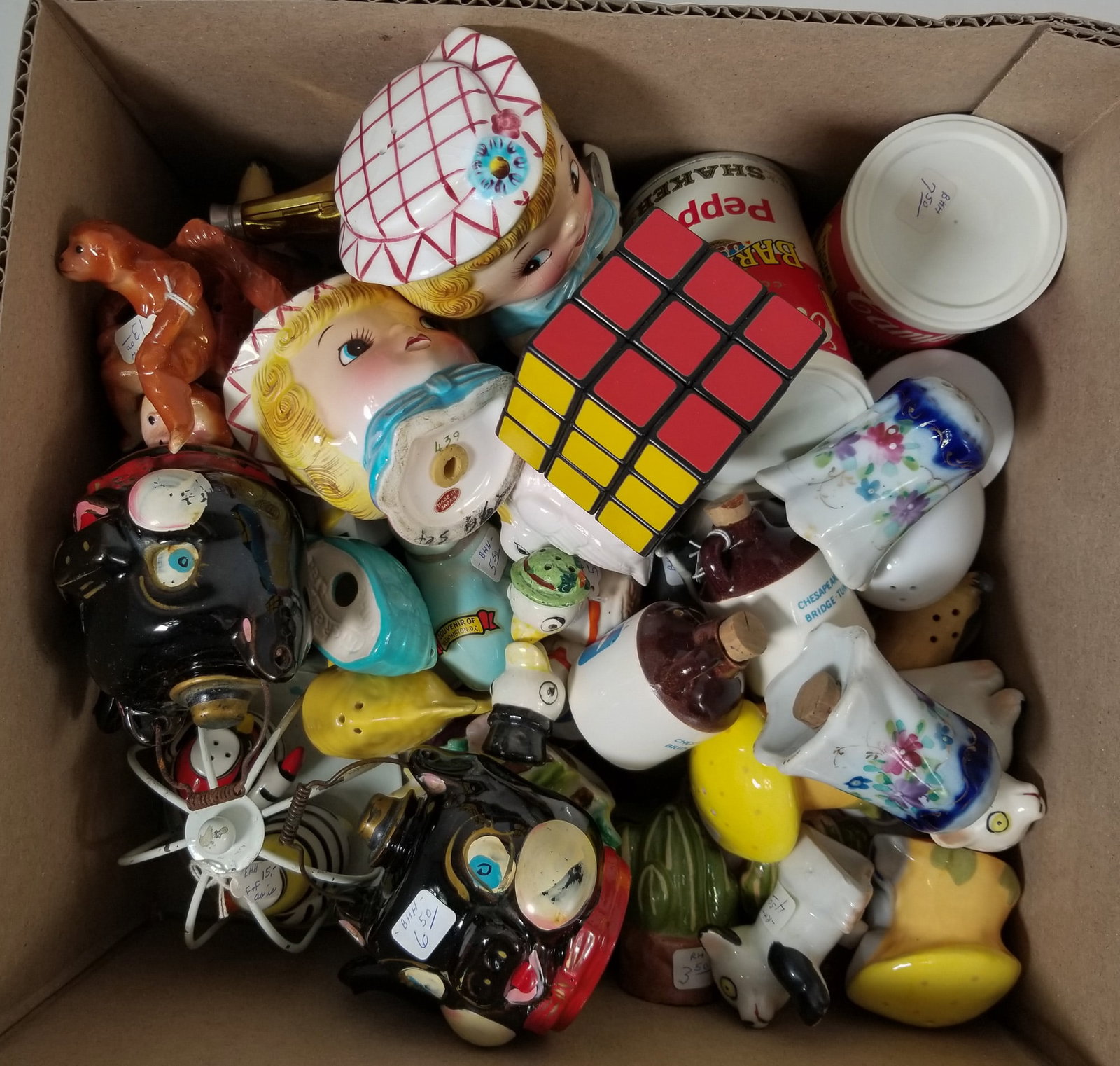 Assortment of Novelty Salt & Pepper Shakers - 2