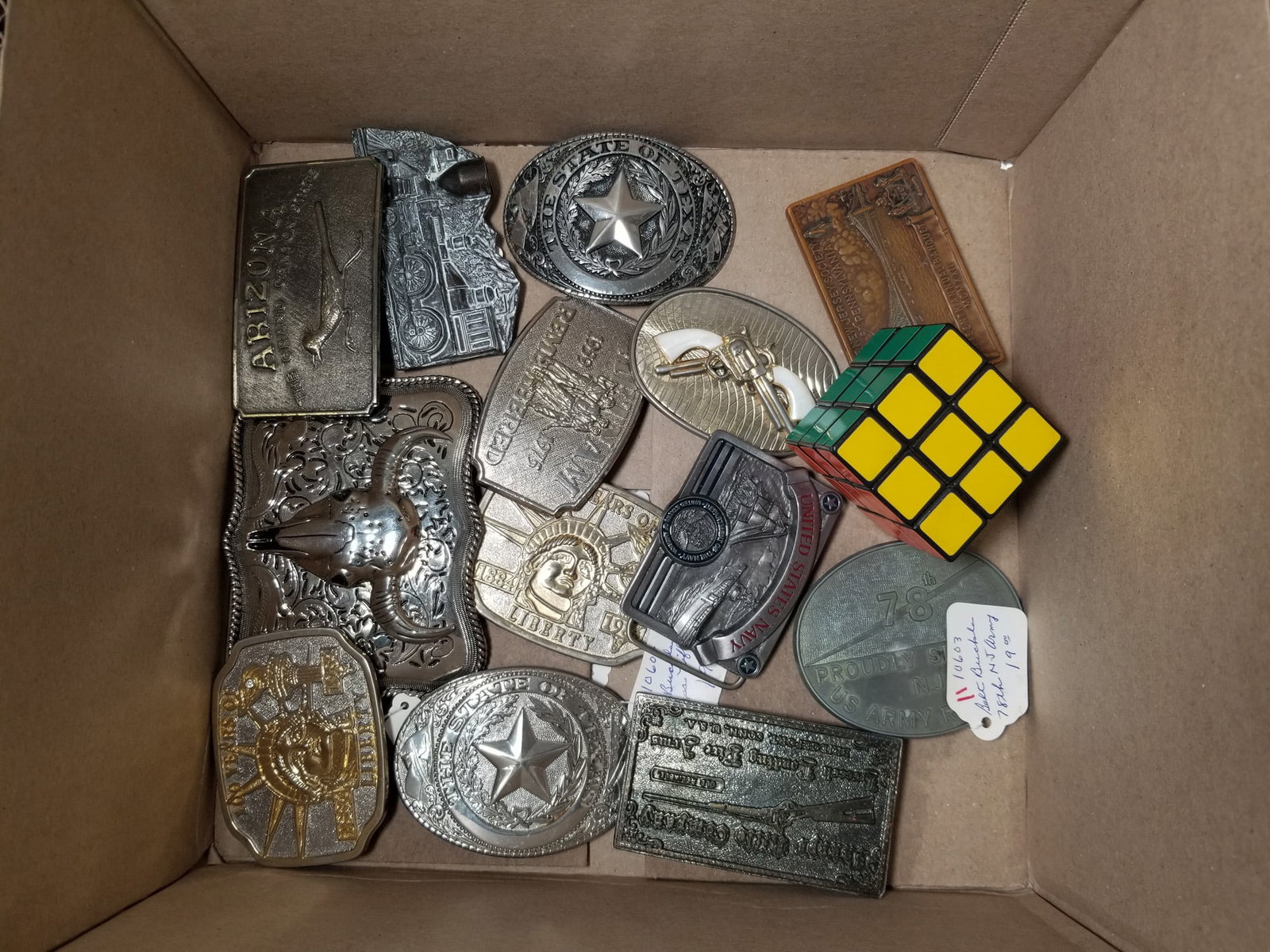 Assortment of Vintage Belt Buckles - 2