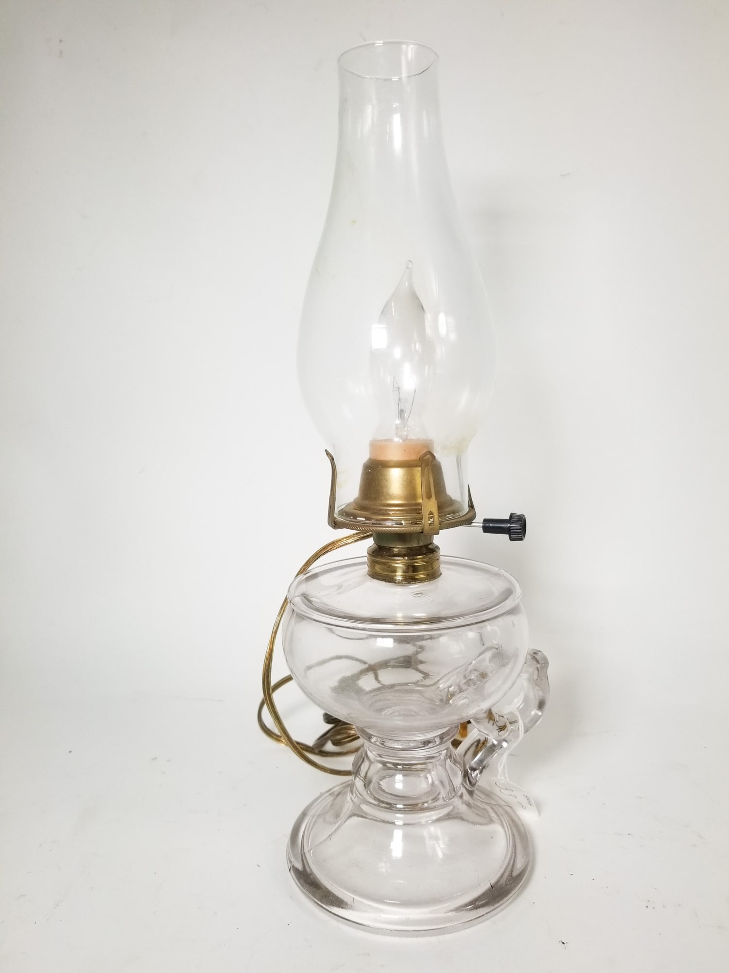 Electrified Kerosene Oil Lamp & Kerosene Oil Lamp Base - 4