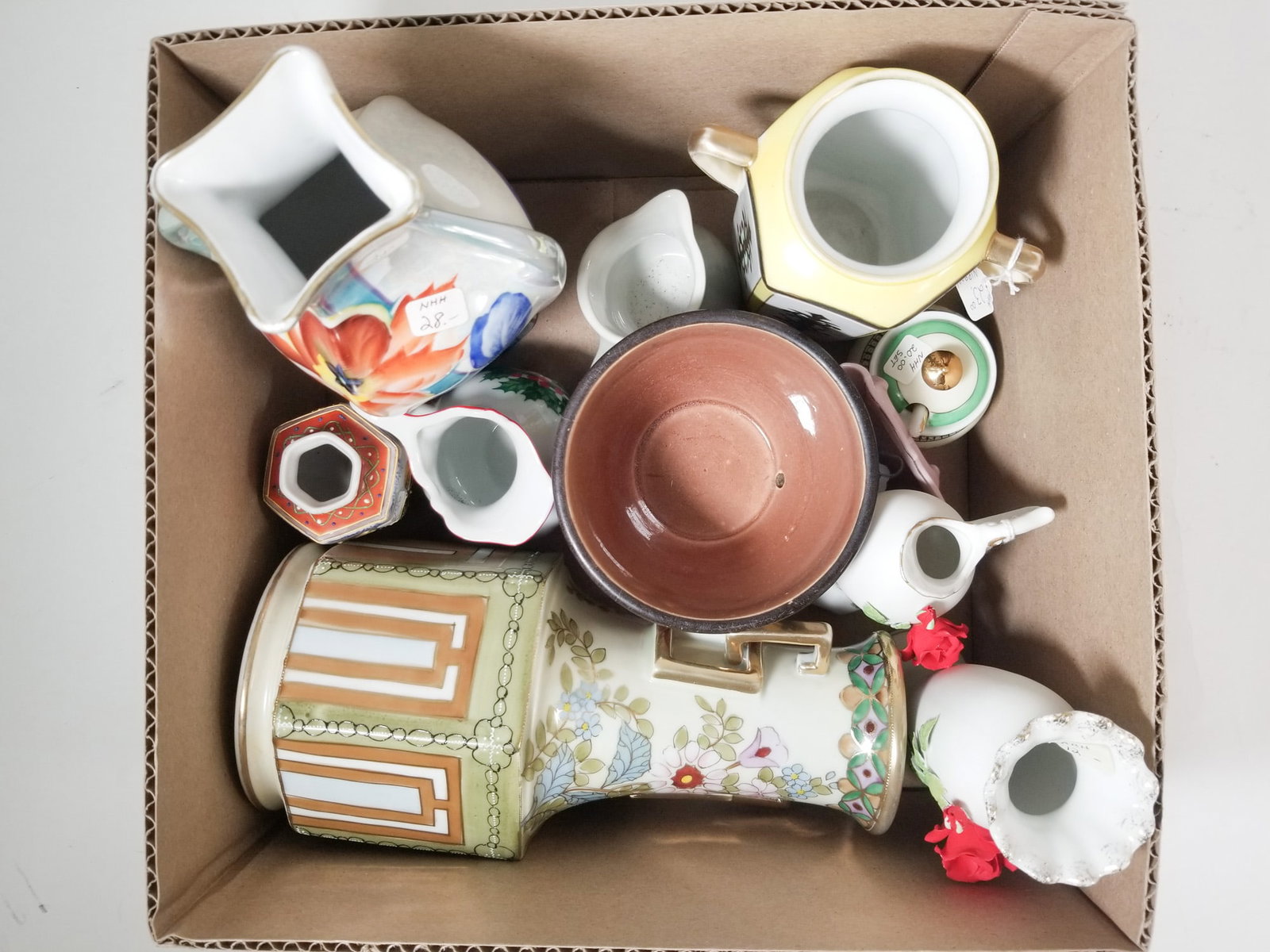 Hand-Painted Asian Pottery: Hand-Painted Asian Pottery Size 7" x 12" x 12" Literature Brooks Auction – Online Auction Terms & Conditions Contact: (856) 694-2960 | info@brooks.auction READ BEFORE YOU BID: We want you to