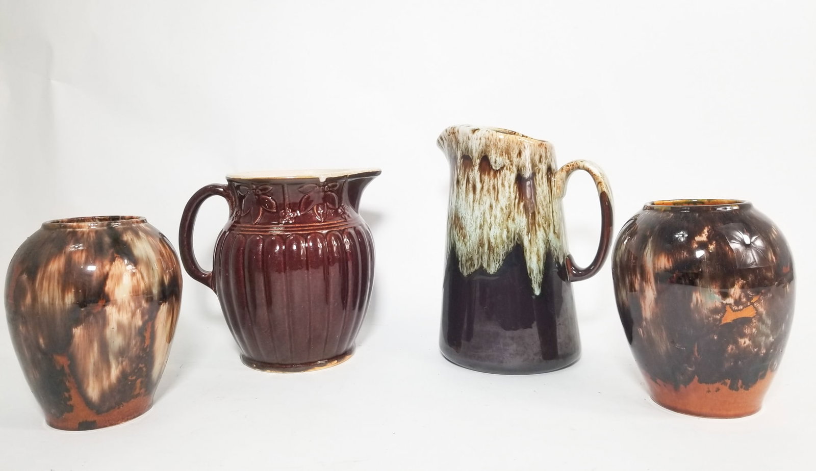 Four Ceramic Pitchers and Vases (1 of 4)