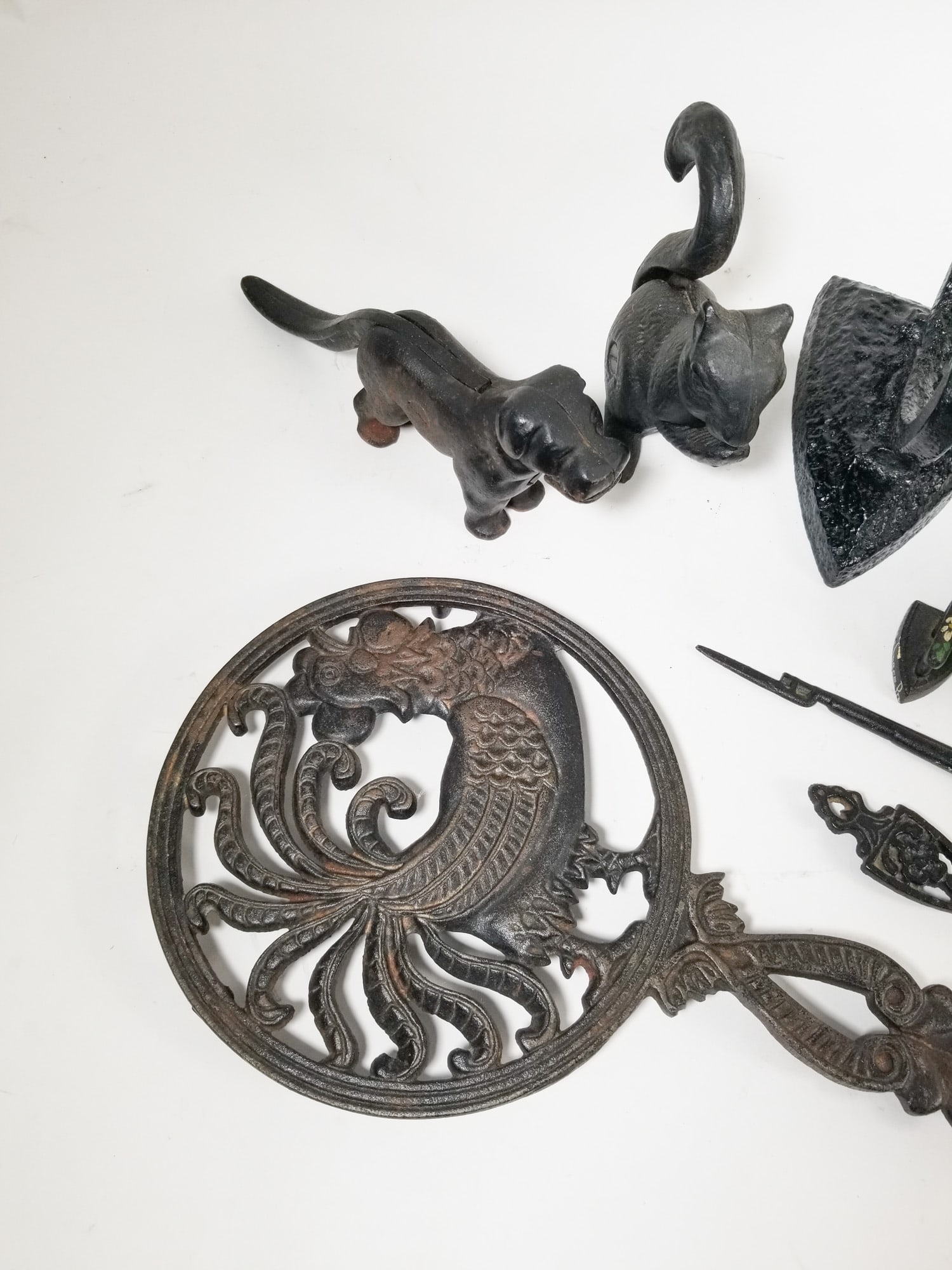 Assortment of Cast Iron Home Goods - 3