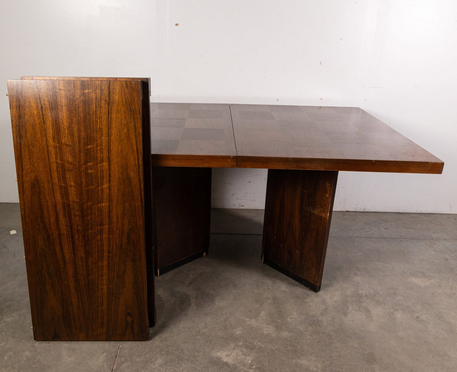 Lane Staccato Mid Century Modern Parquet Dining Room Table - 2
