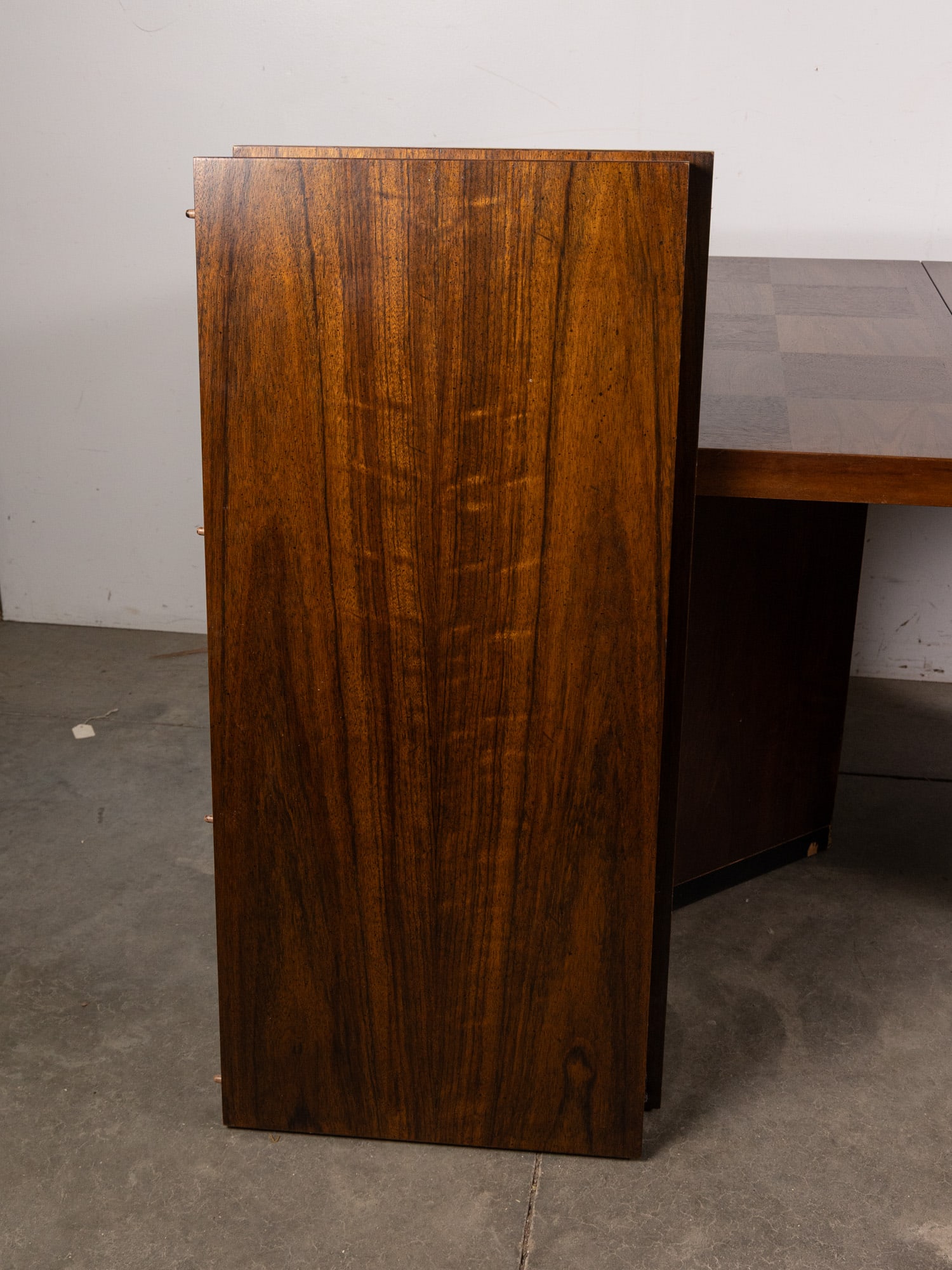 Lane Staccato Mid Century Modern Parquet Dining Room Table - 3