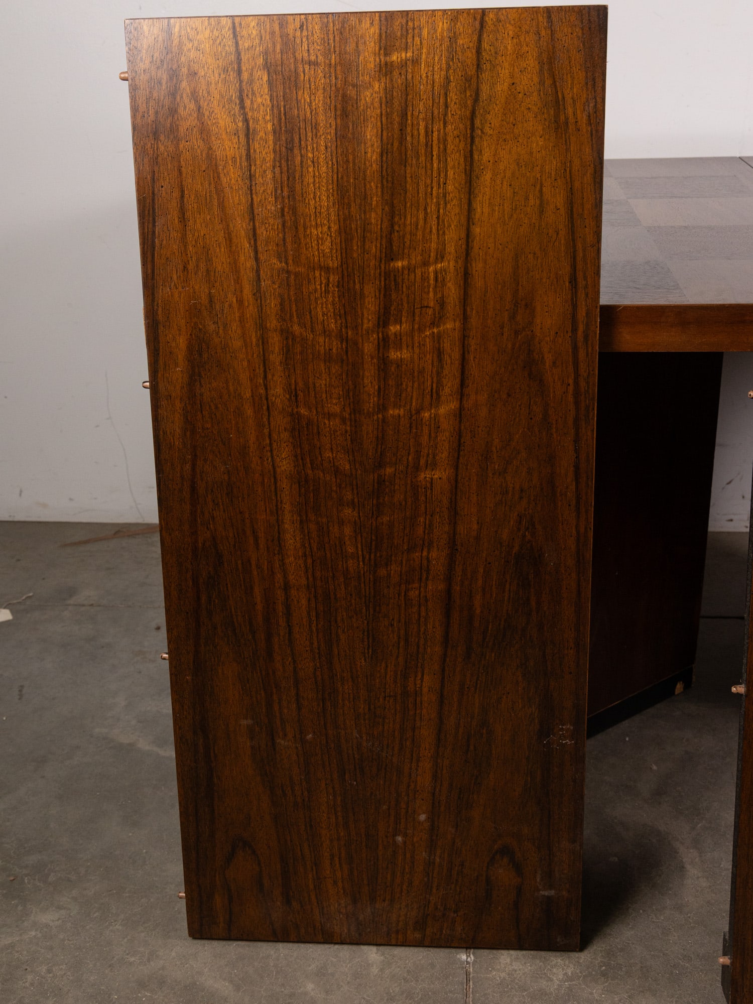 Lane Staccato Mid Century Modern Parquet Dining Room Table - 4