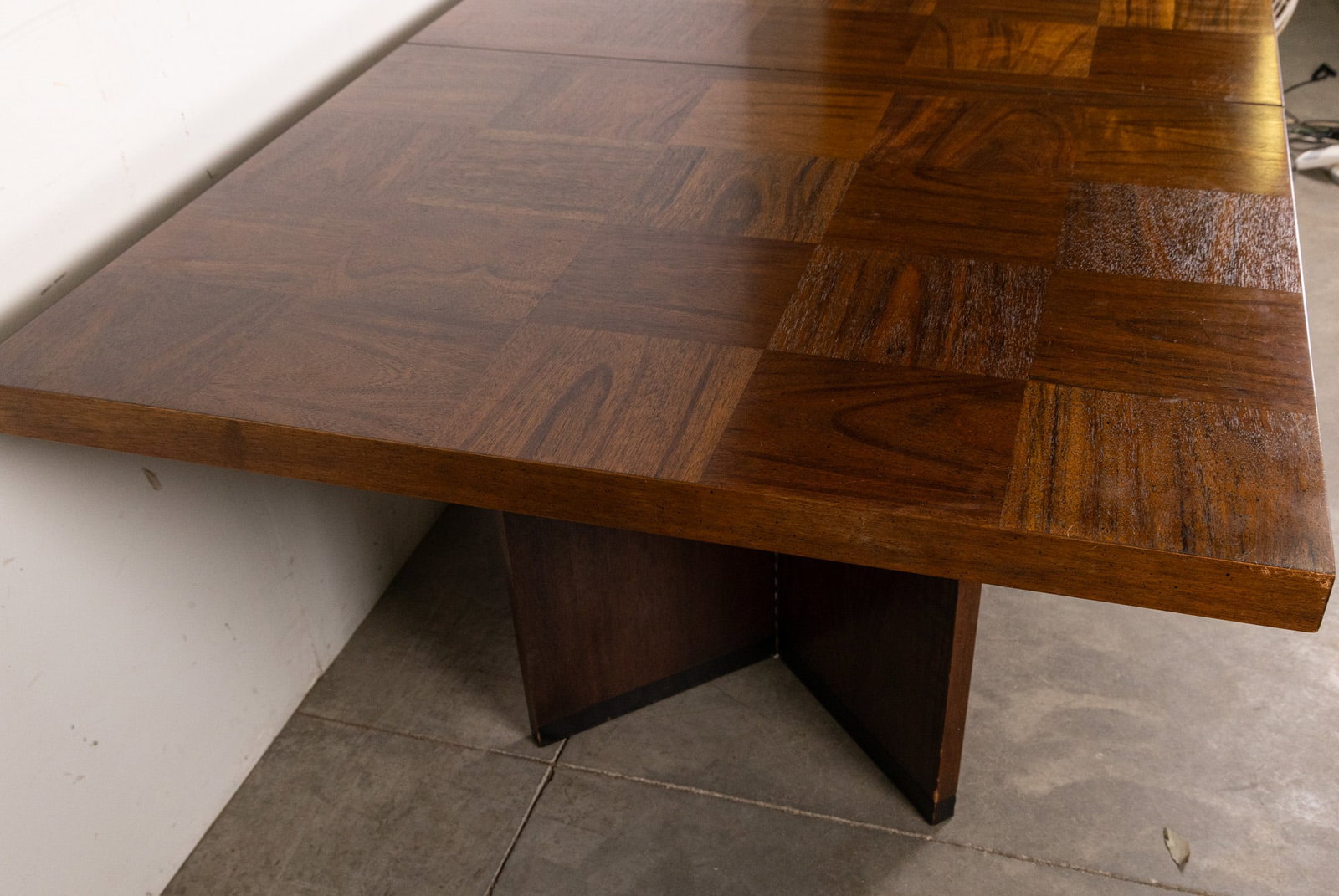 Lane Staccato Mid Century Modern Parquet Dining Room Table - 7