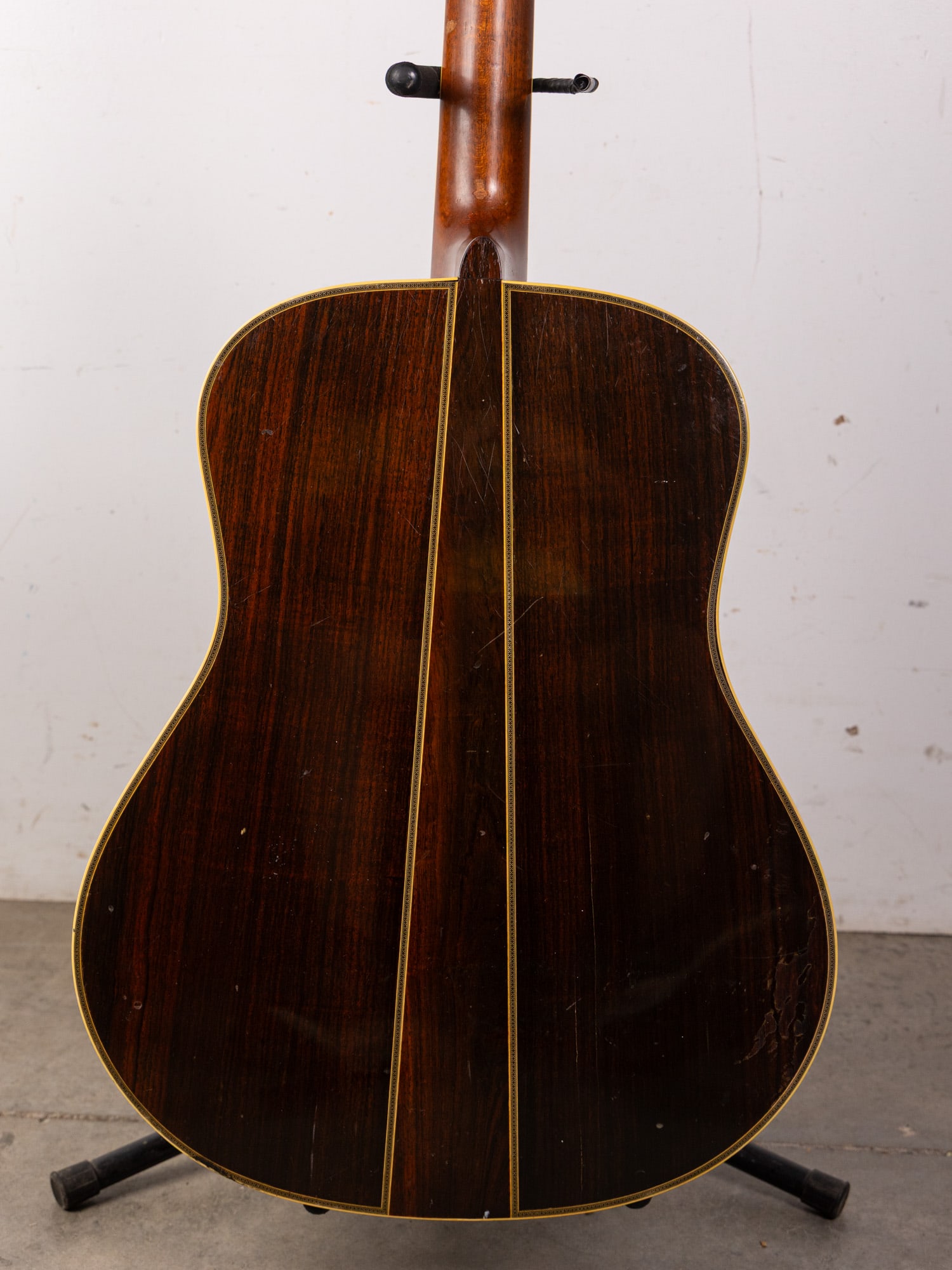 Vintage 1980's Yamaha L-20a Acoustic Guitar in Case - 7