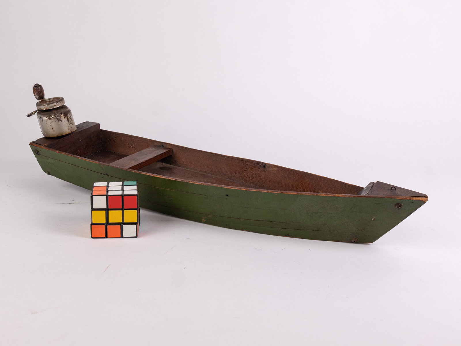 Seaworthy Boats Vintage Wooden Boat with Evinrude Toy Friction Motor - 2