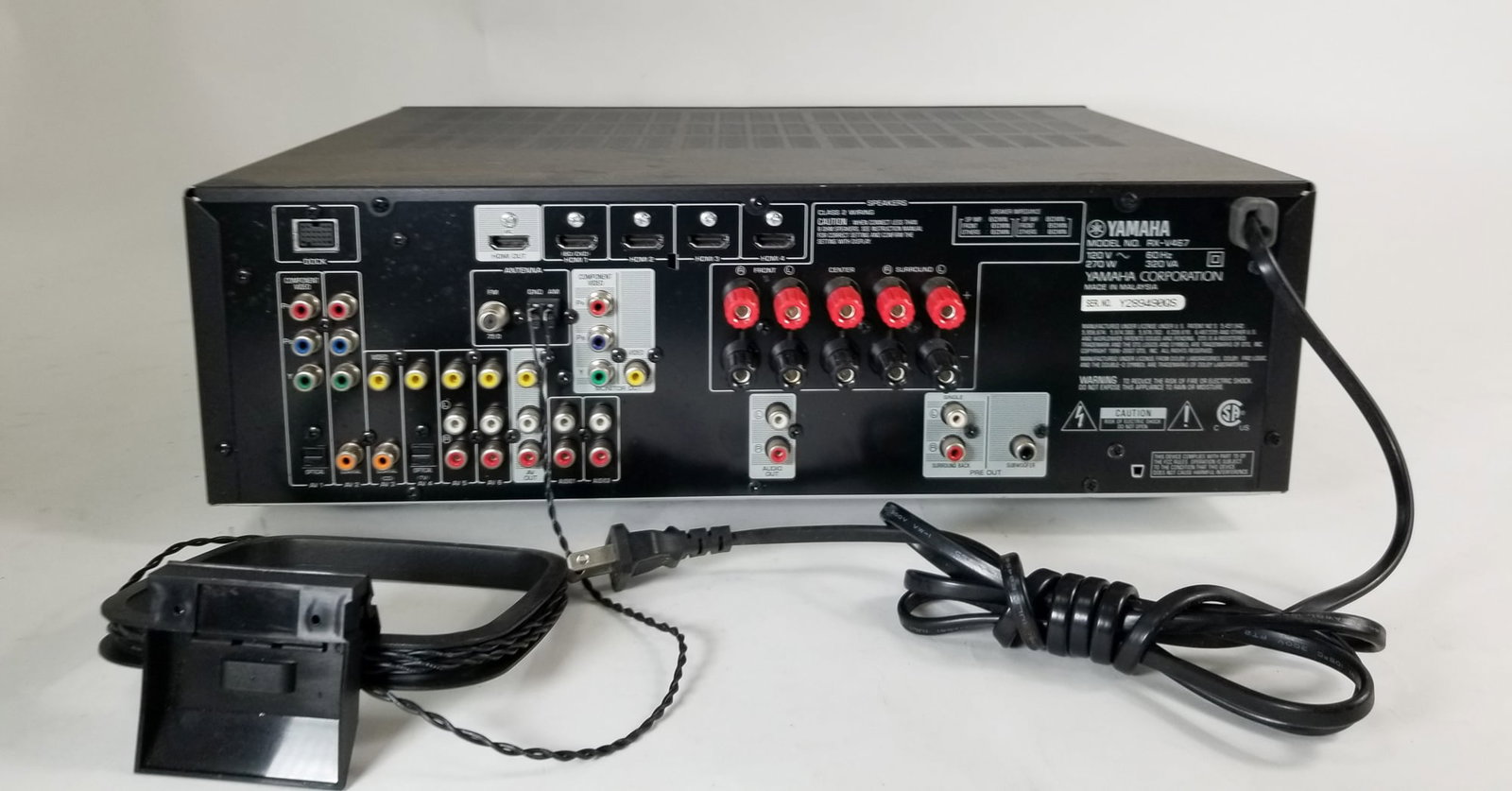 Yahama Natural Sound AV Receiver RX-V467 - 3