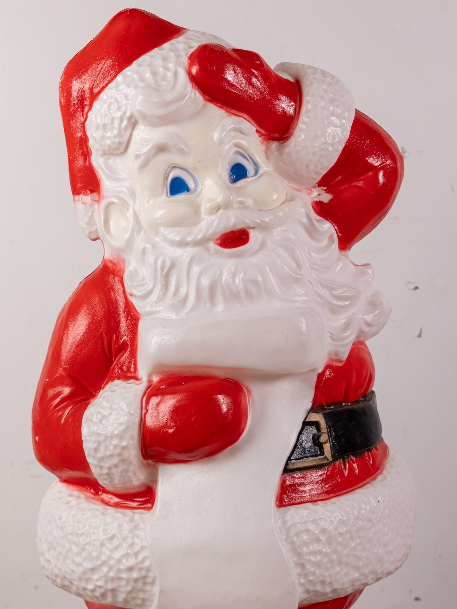 Vintage Santa Claus Blow Mold Decoration - 2