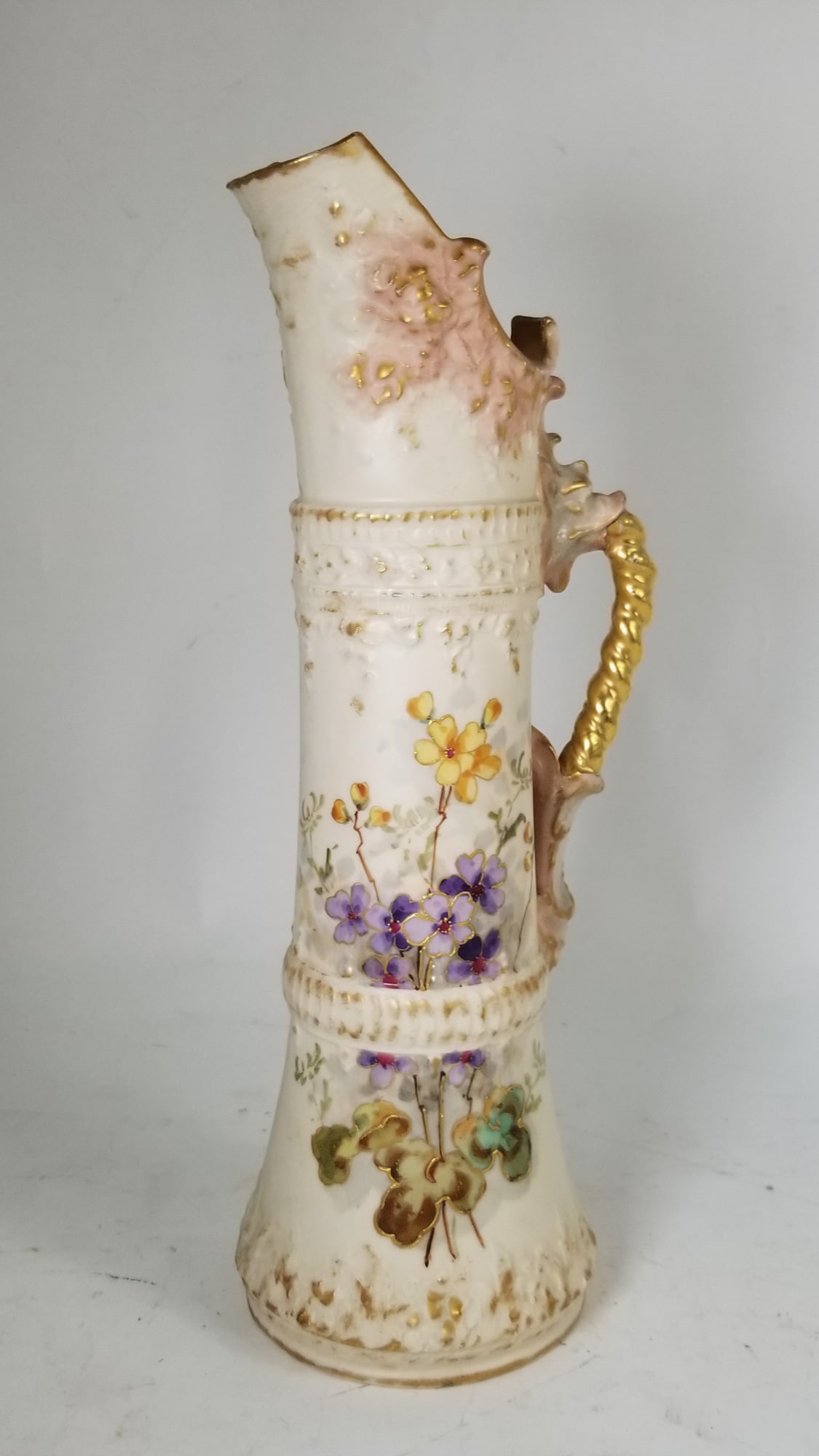 Early Ernst Wahliss Amphora Turn Teplitz Ewer - 3