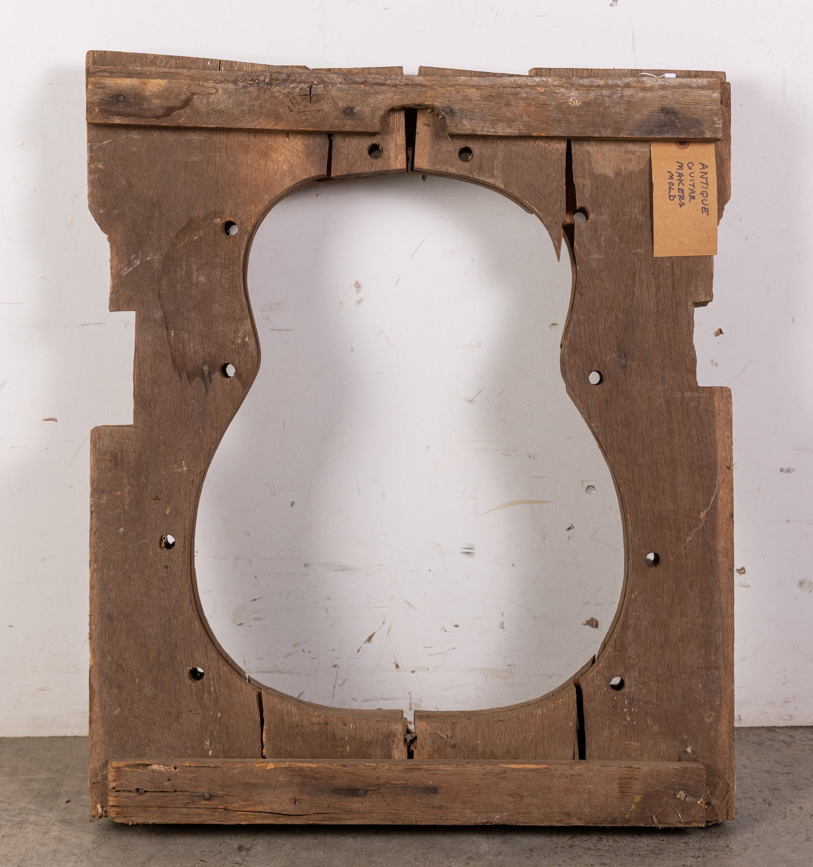 Antique Guitar Maker's Mold: Antique Guitar Maker's Mold Size 29" x 24" x 5" Literature Brooks Auction – Online Auction Terms & Conditions Contact: (856) 694-2960 | info@brooks.auction READ BEFORE YOU BID: We want you to