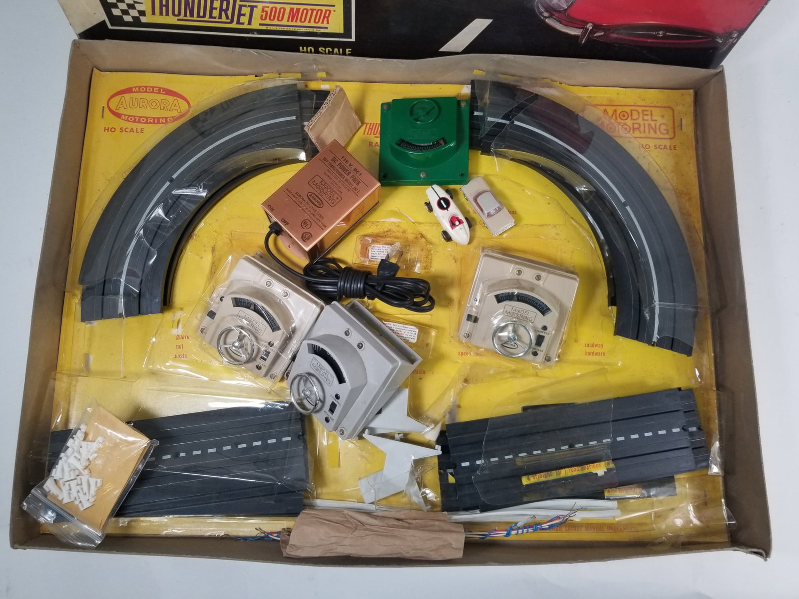 Vintage Model Motoring Stirling Moss Table Top Racing Set - 3