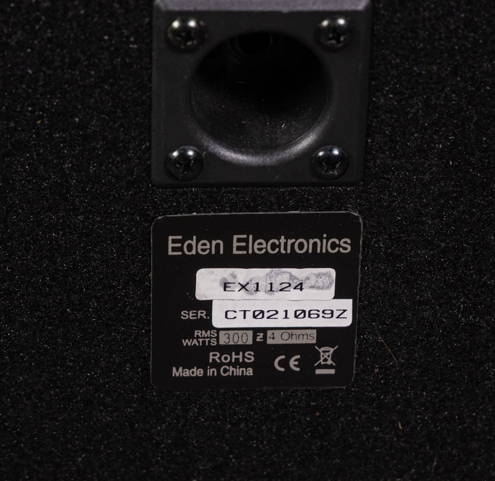 Eden EX1124 12" Bass Cabinet - 4
