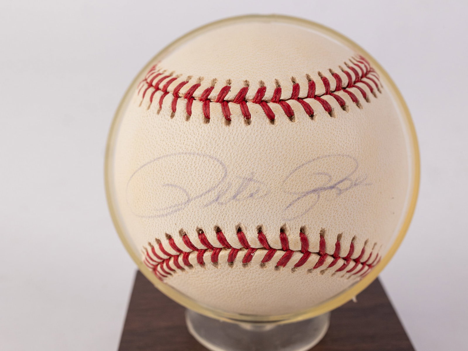 Baseball with Pete Rose Signature - 3