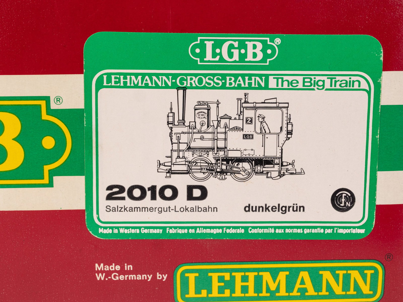 LGB 2217-D Locomotive in Box - 3