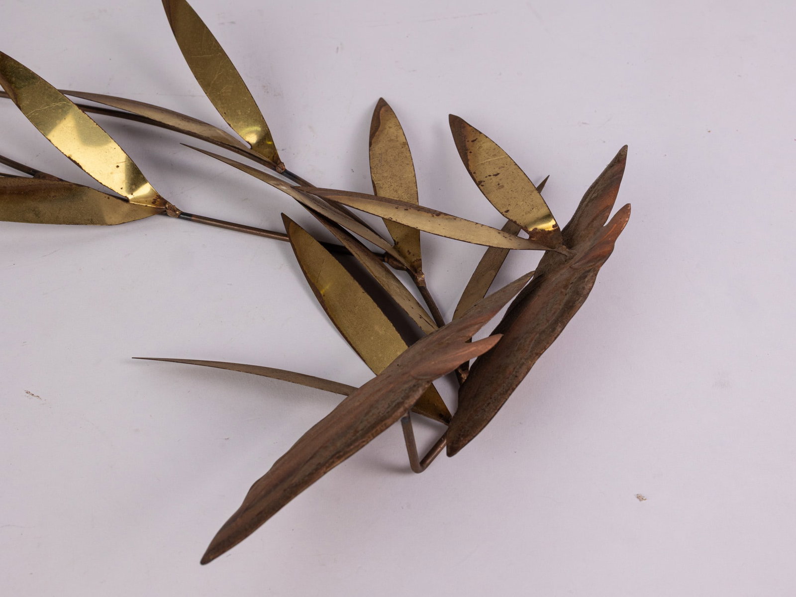 Metal Cattail Wall Mounted Decor - 3