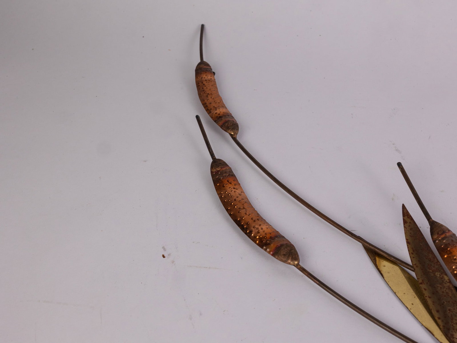 Metal Cattail Wall Mounted Decor - 5