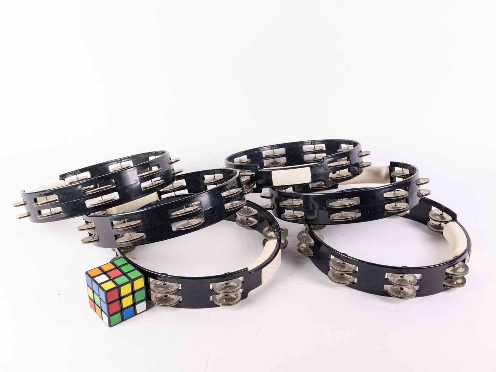 Lot of Trucolor Tambourines - 2