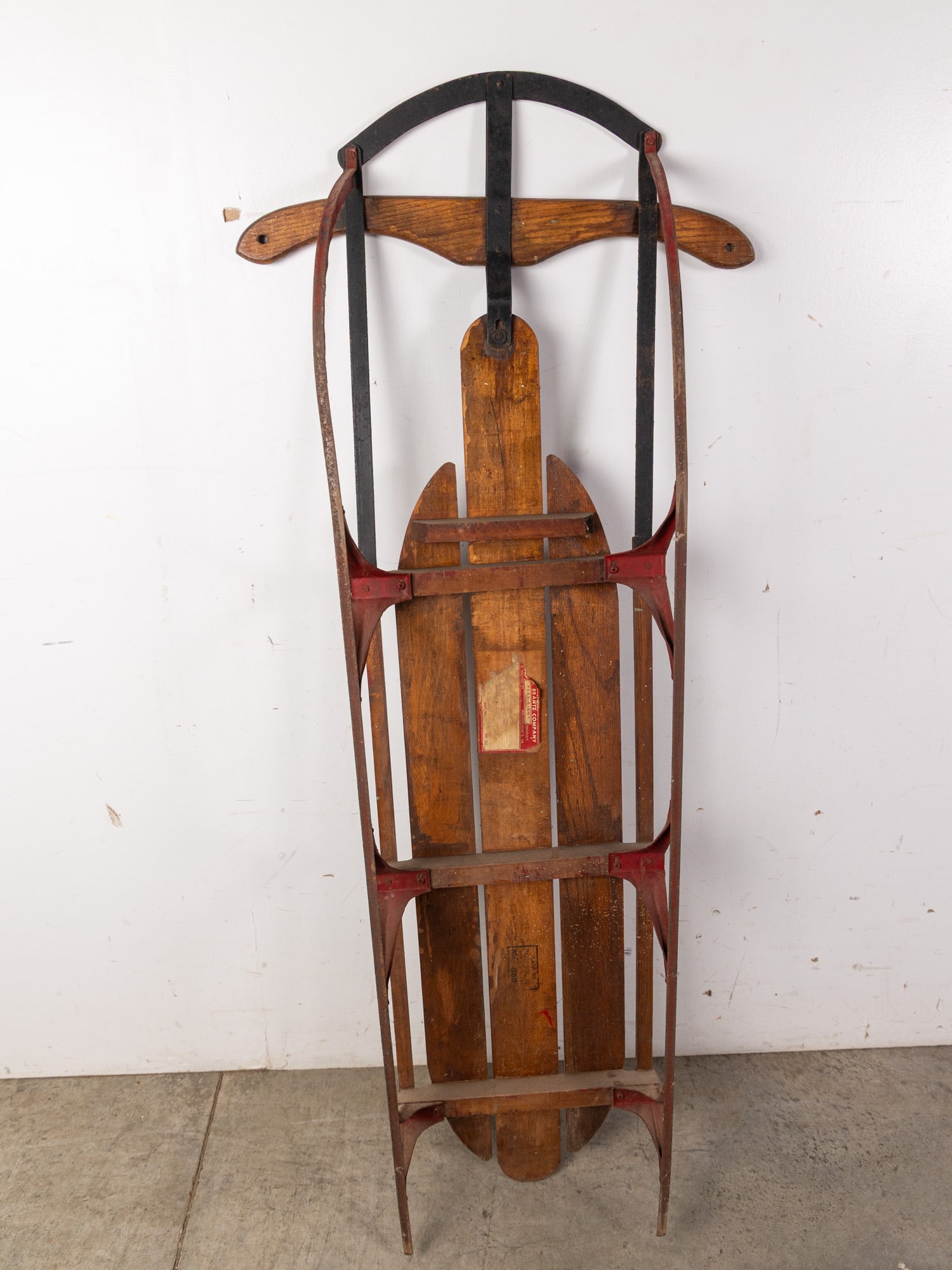 Vintage Wooden Sled - 4