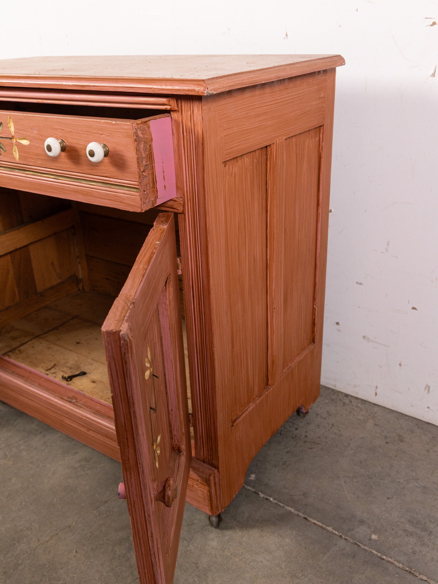 Eastlake Victorian Painted Side Table - 6