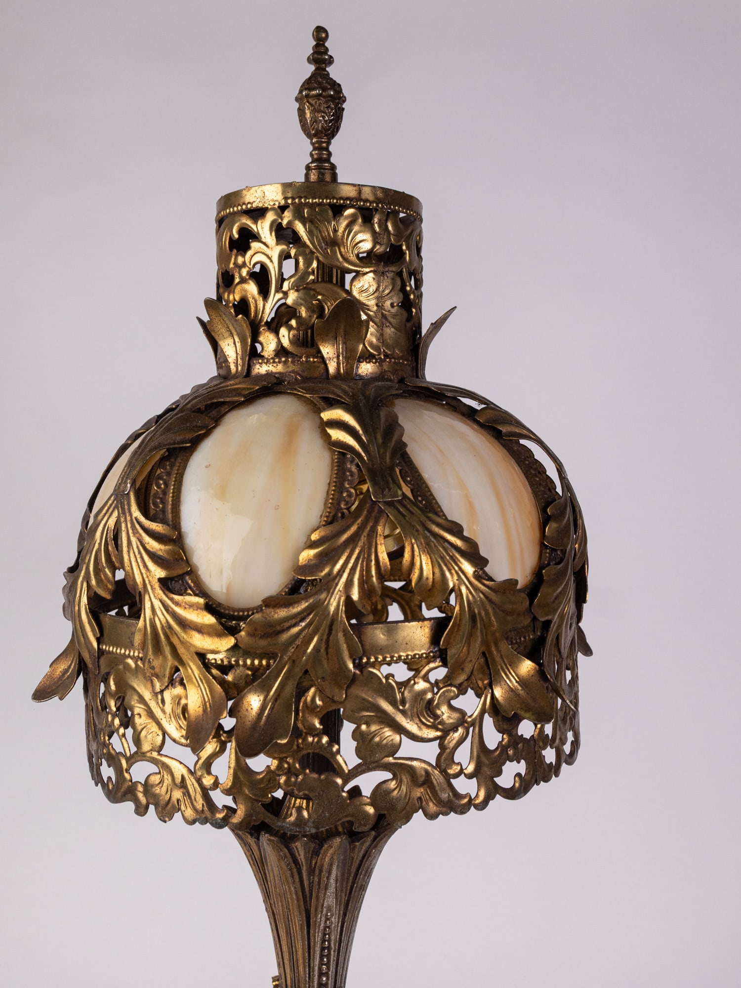 Vintage 1960's Baroque Style Table Lamp - 3