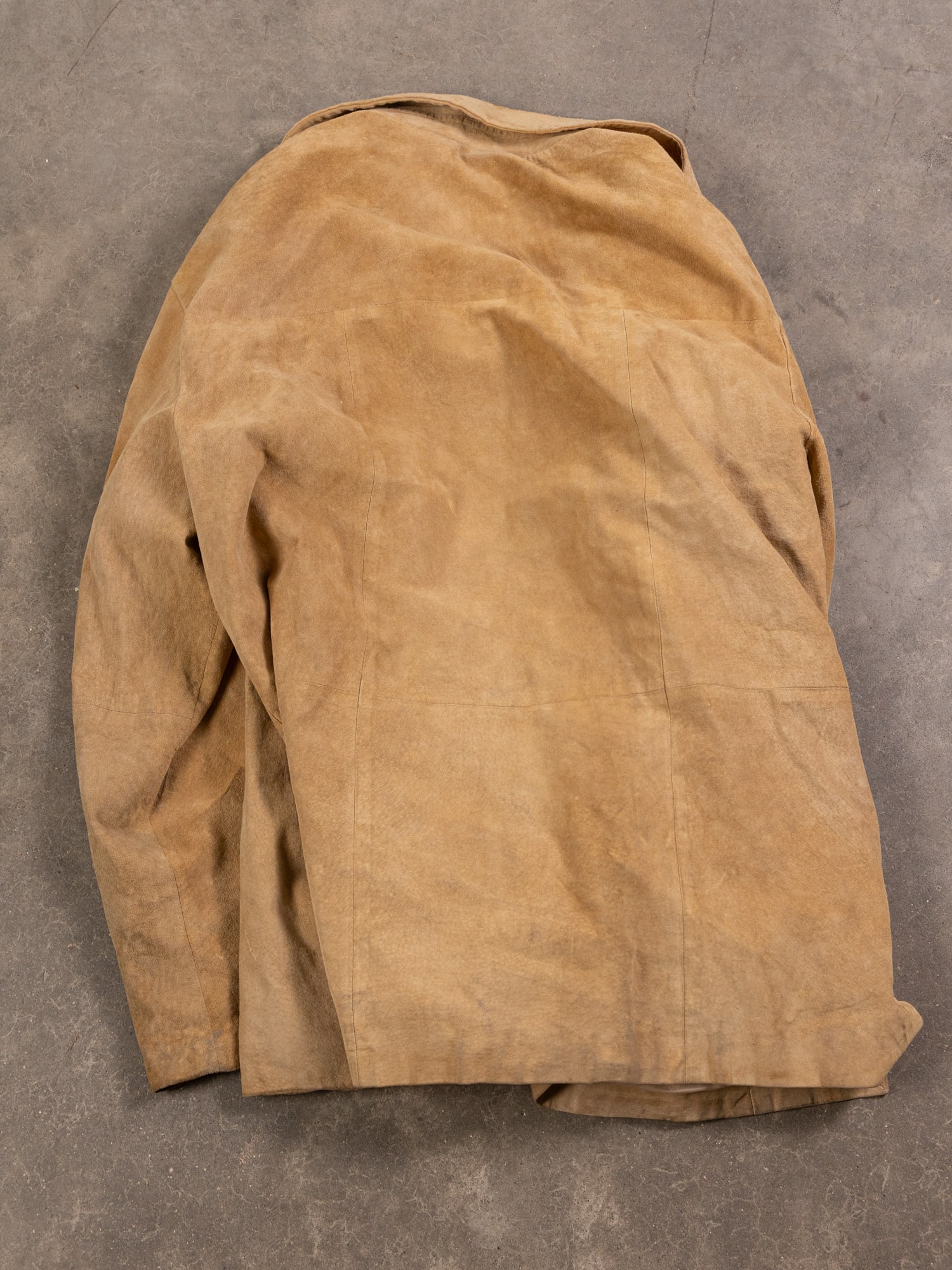 Vintage Adler Authentic Tan Suede Jacket - 4