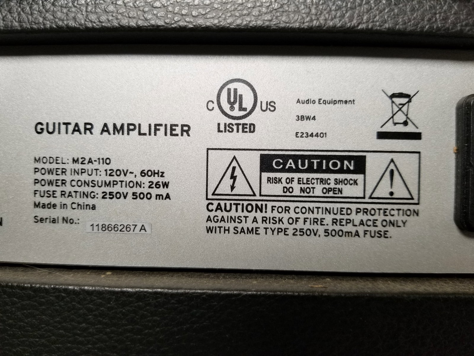 First Act M2A-110 Amplifier - 5