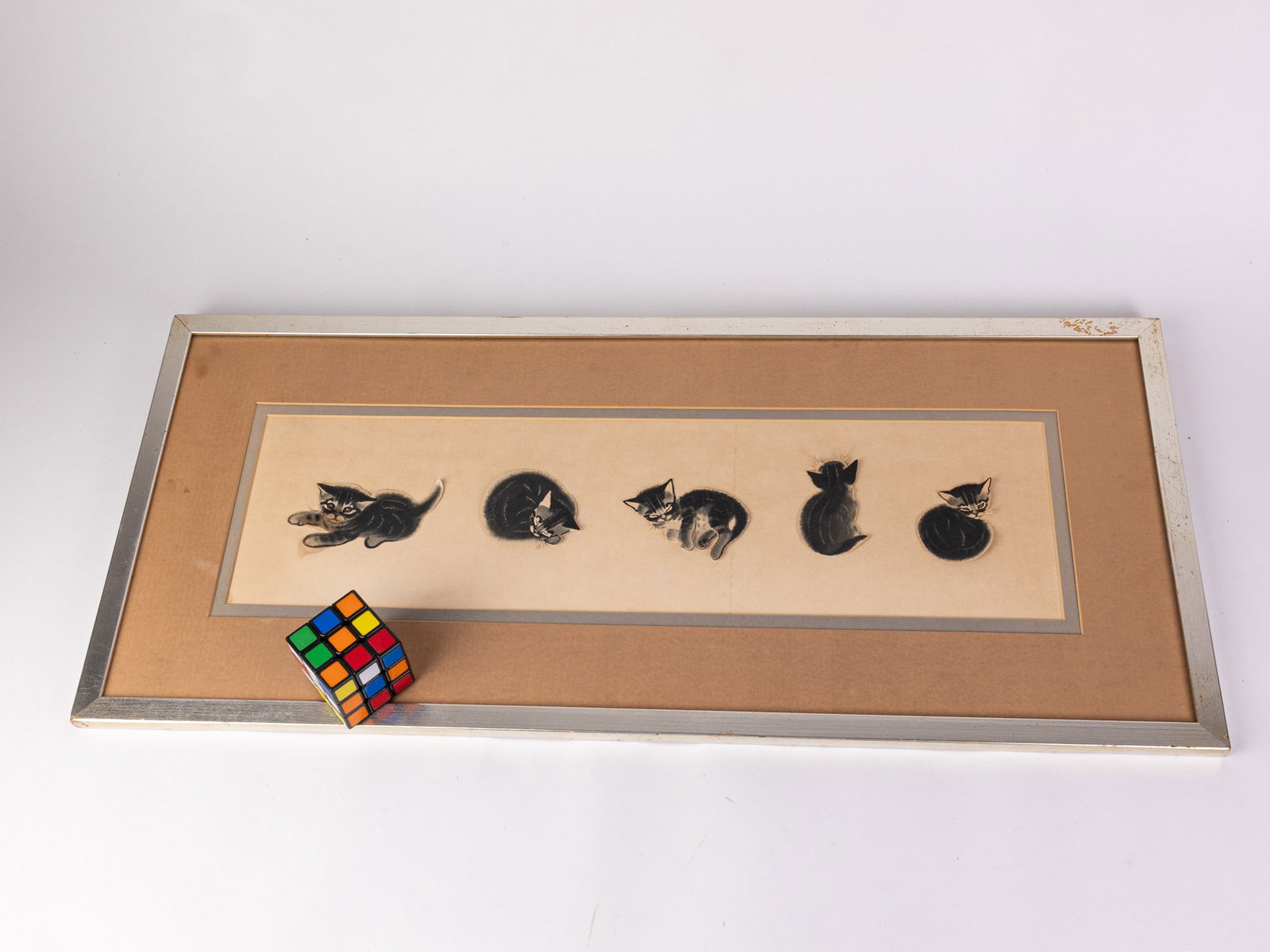 Vintage Kitten Paper Cut Out Wall Decor - 4