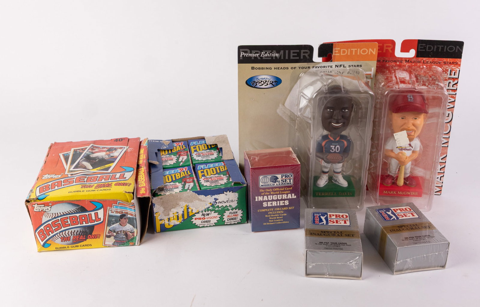 Collectible Sports Trading Cards Assortment Lot (1 of 5)