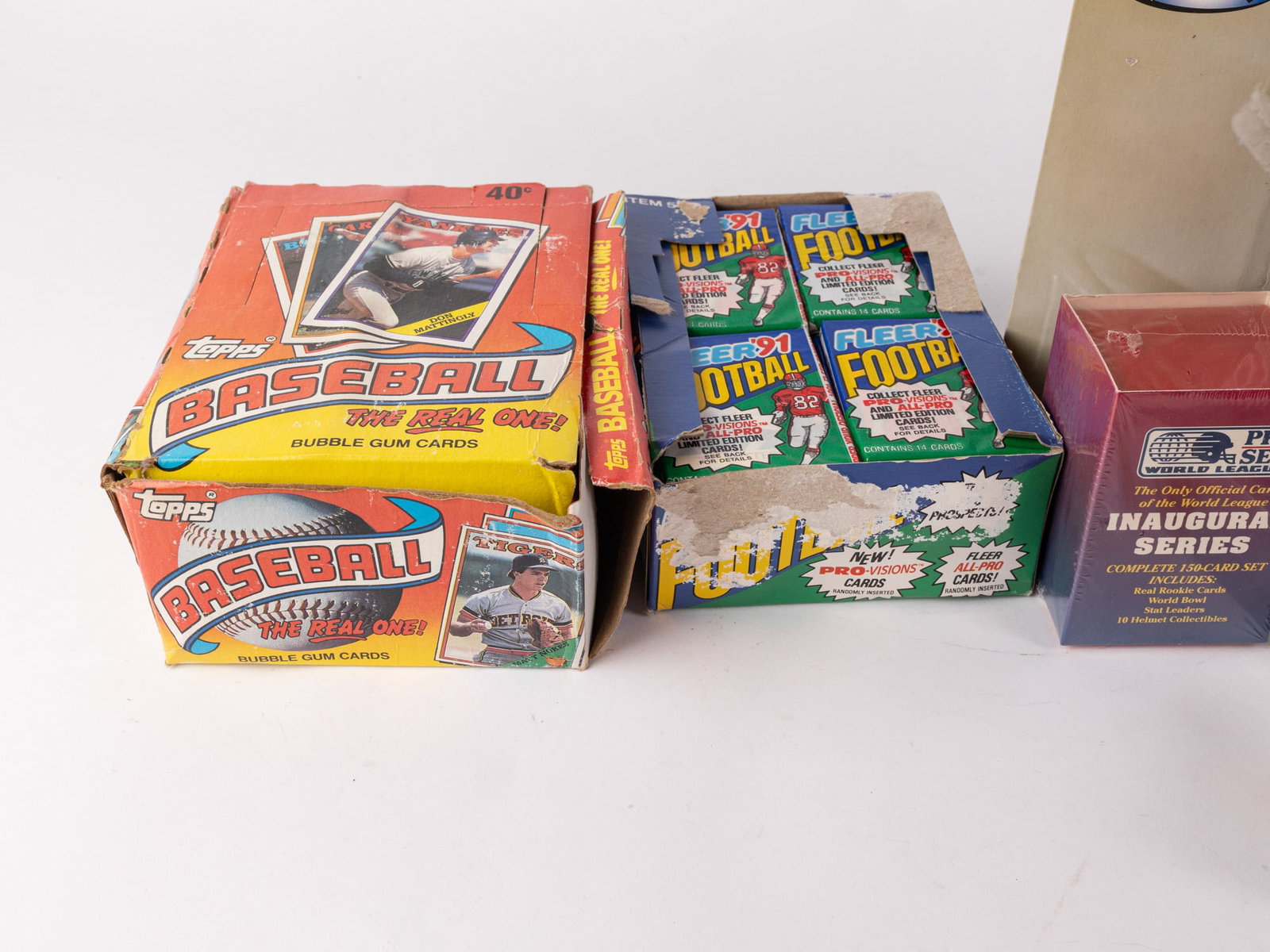 Collectible Sports Trading Cards Assortment Lot - 3