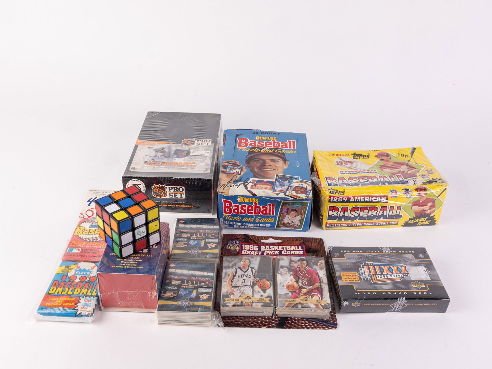 Collectible Sports Trading Cards Assortment Lot - 2