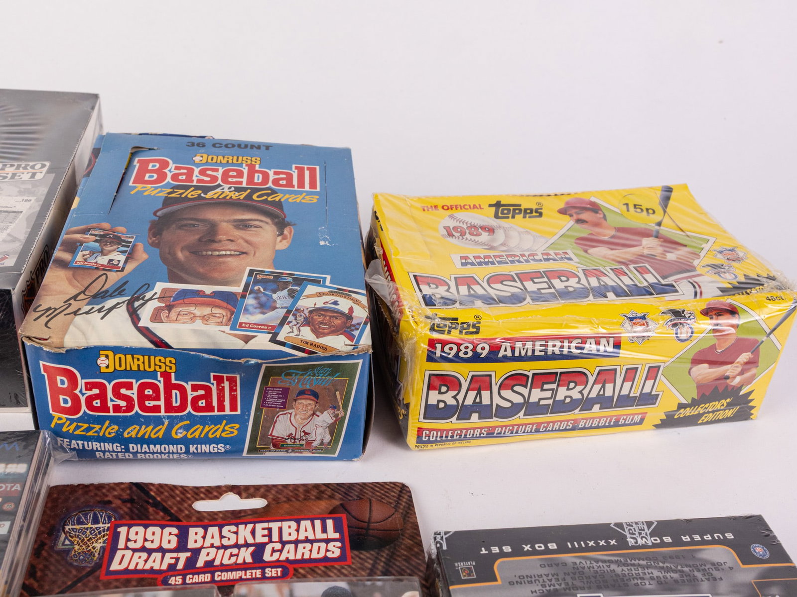 Collectible Sports Trading Cards Assortment Lot - 4