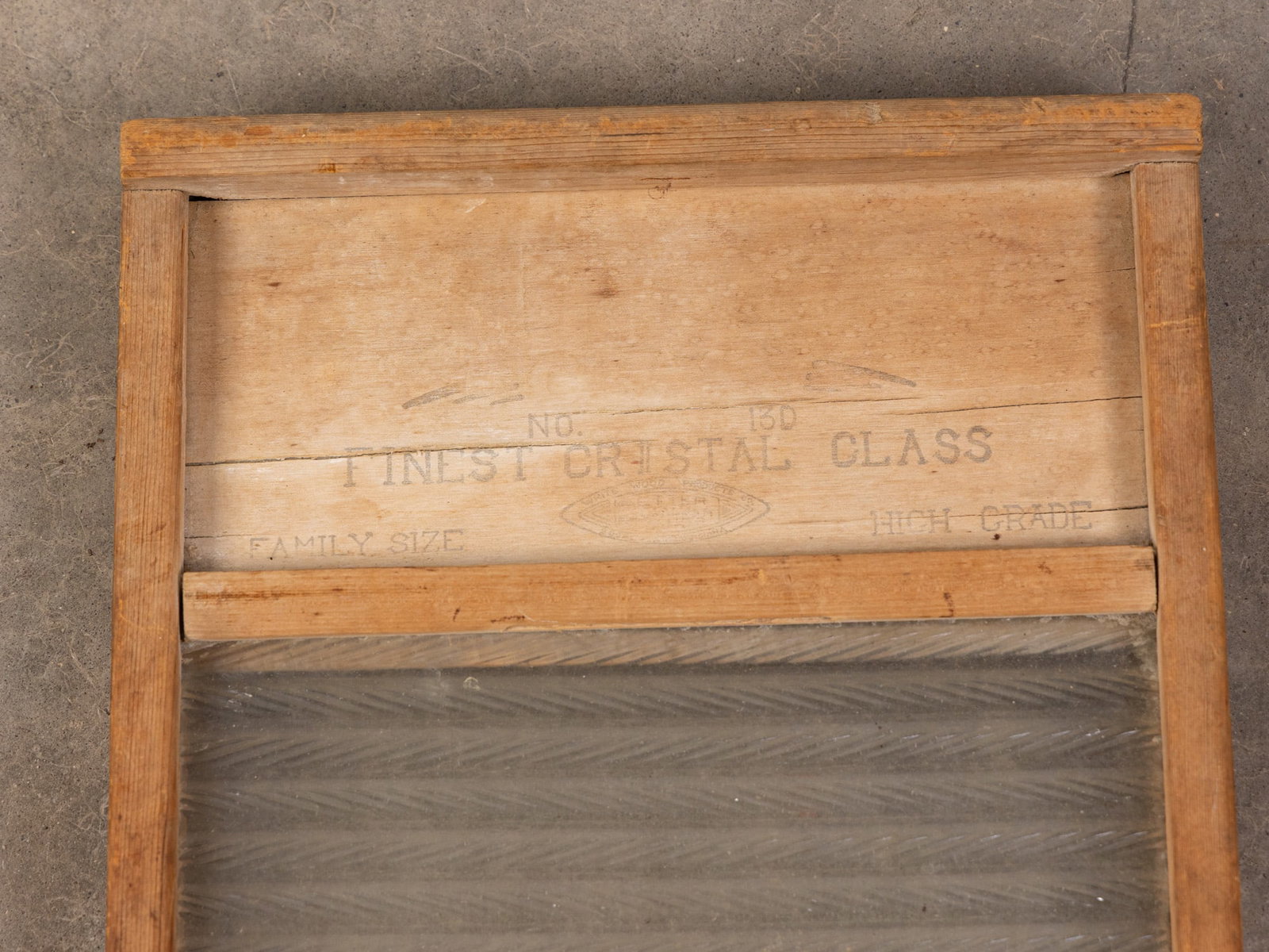 Primitive Glass Washboard - 2