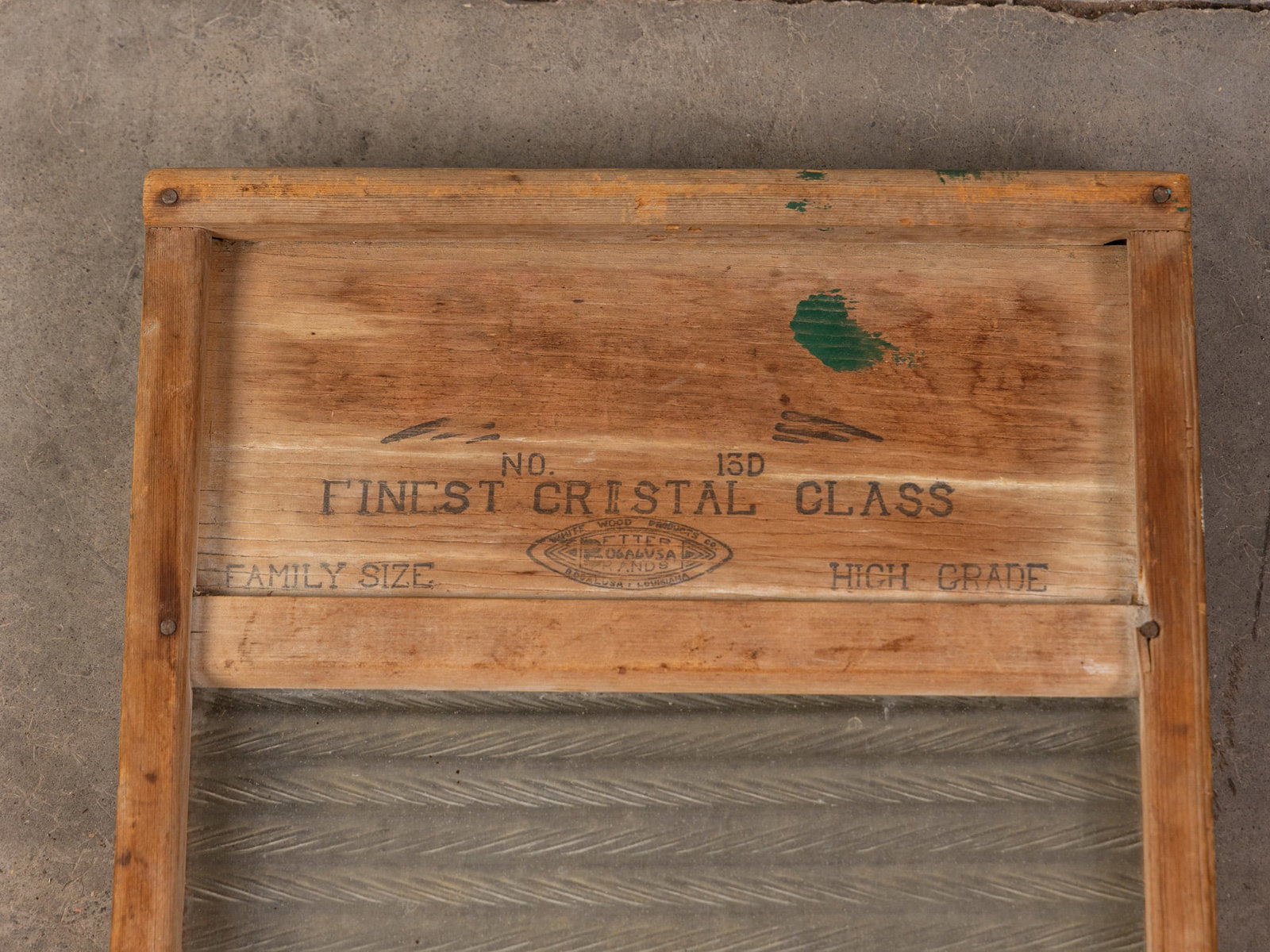 Primitive Glass Washboard - 5