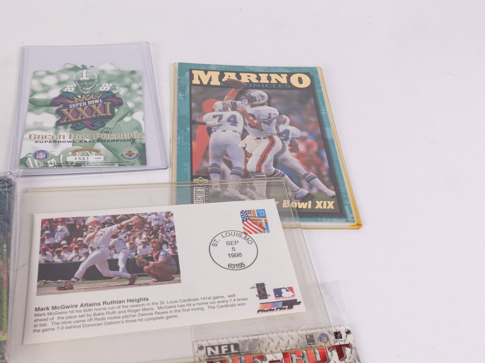 Sports Collectibles Assortment Lot - 4
