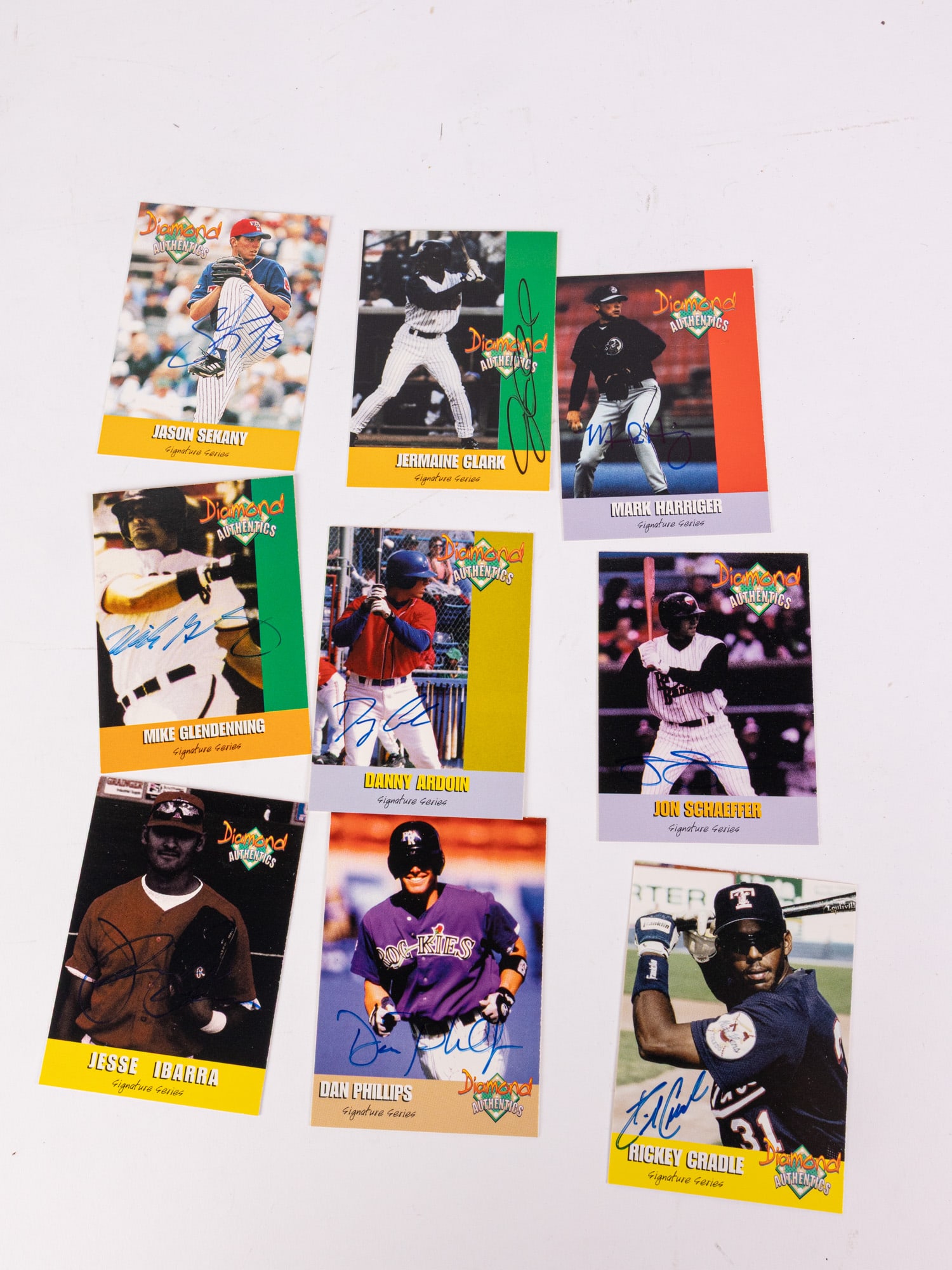 Assorted Autographed Baseball Cards - 4