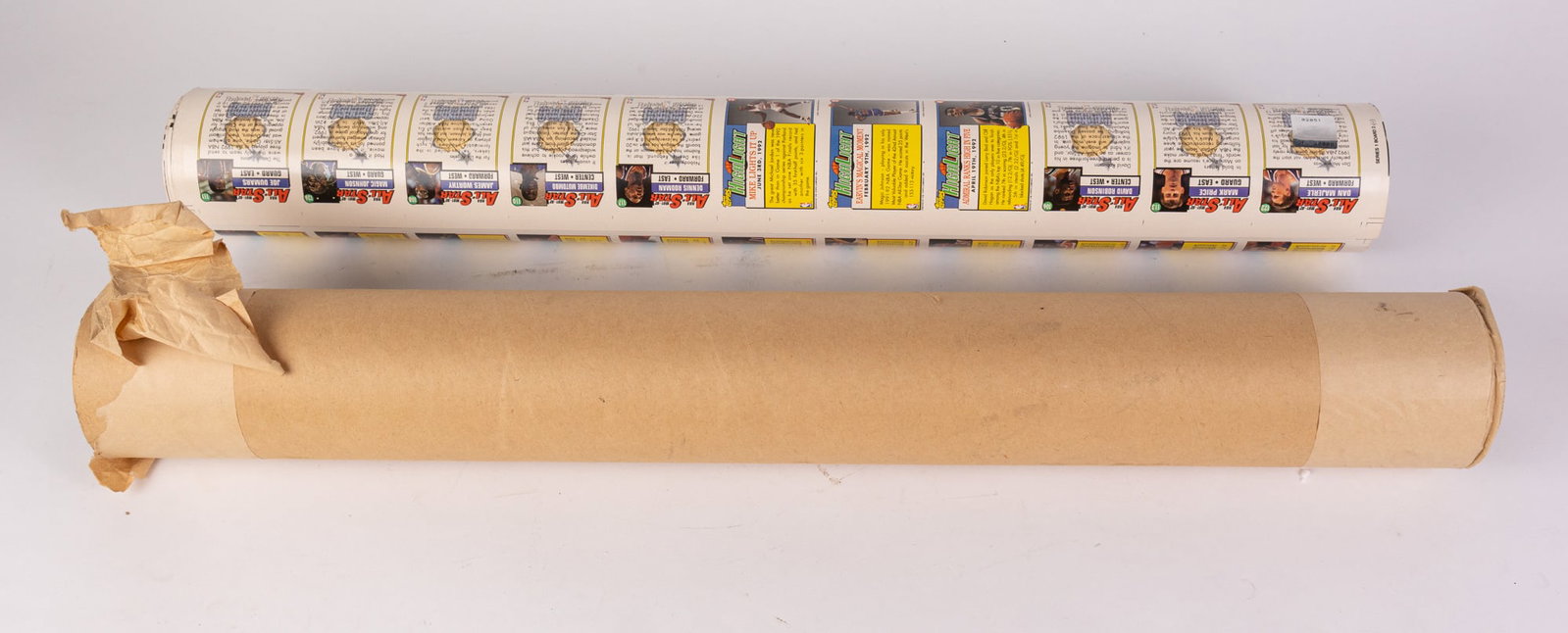 Two Rolls of Uncut Collectible Sports Cards (1 of 4)