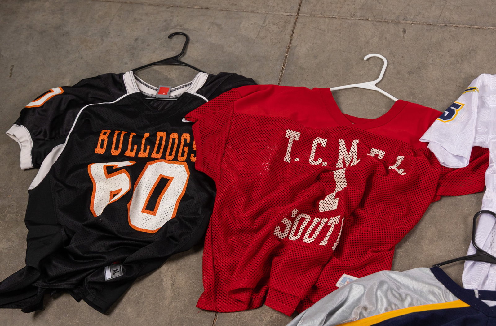 Lot of Assorted Hockey/Football Jerseys - 2