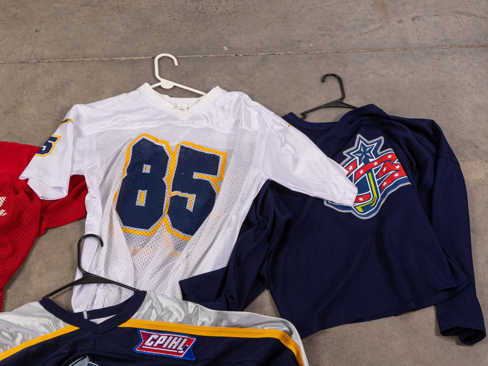 Lot of Assorted Hockey/Football Jerseys - 3