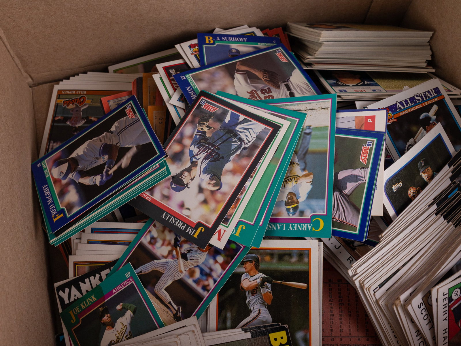Lot of Assorted Vintage Collectible Sports Cards - 3