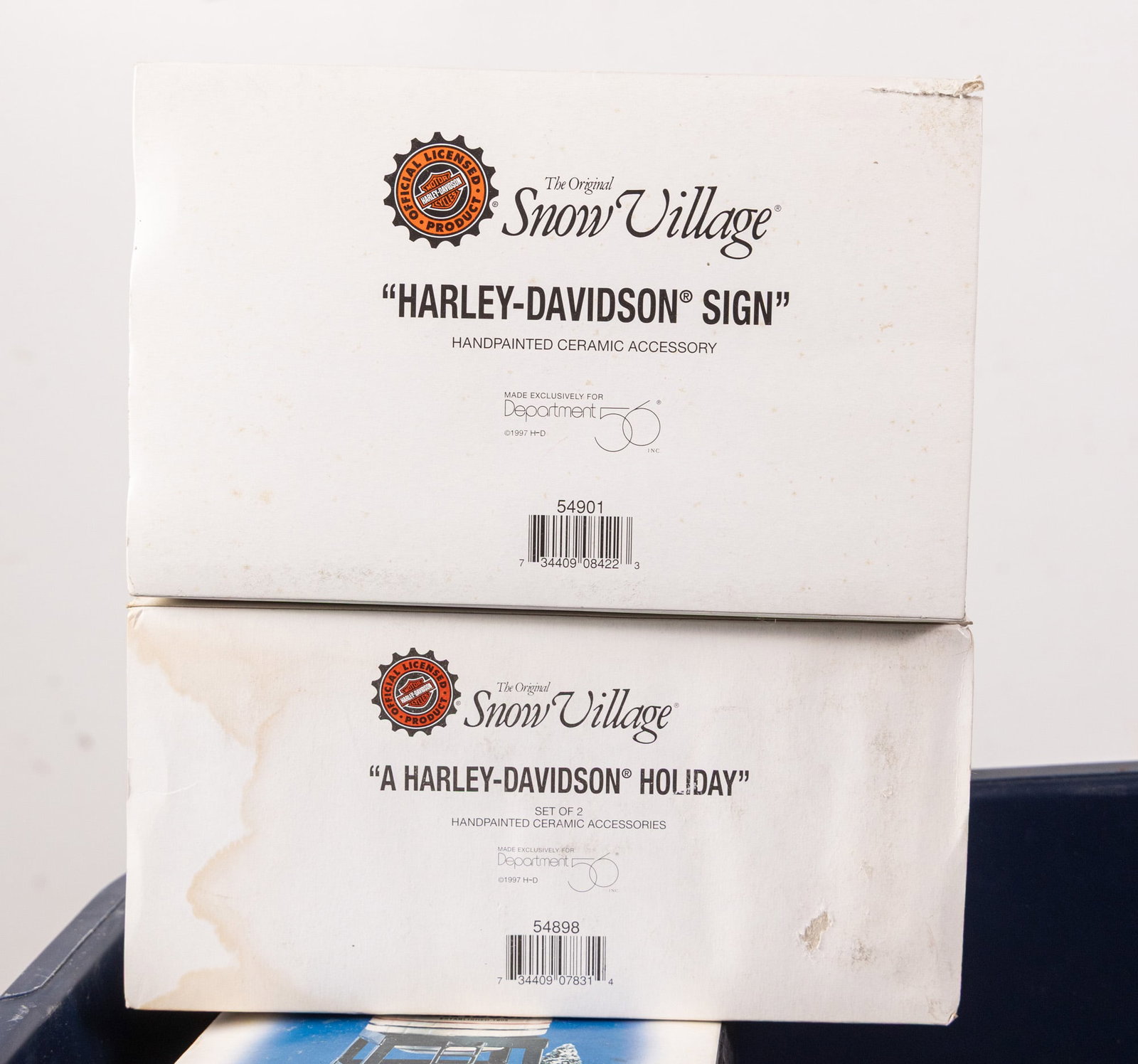 Department 56 Harley Davidson "Snow Village" Collectibles - 2